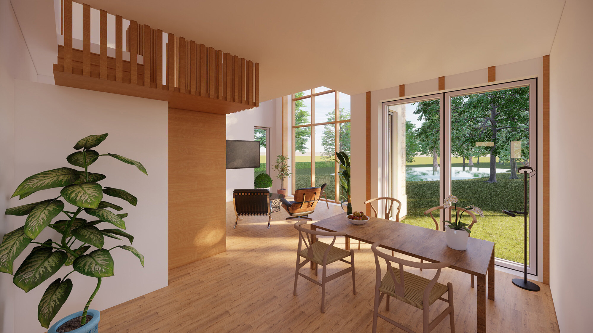 A timber frame eco-home in East Yorkshire