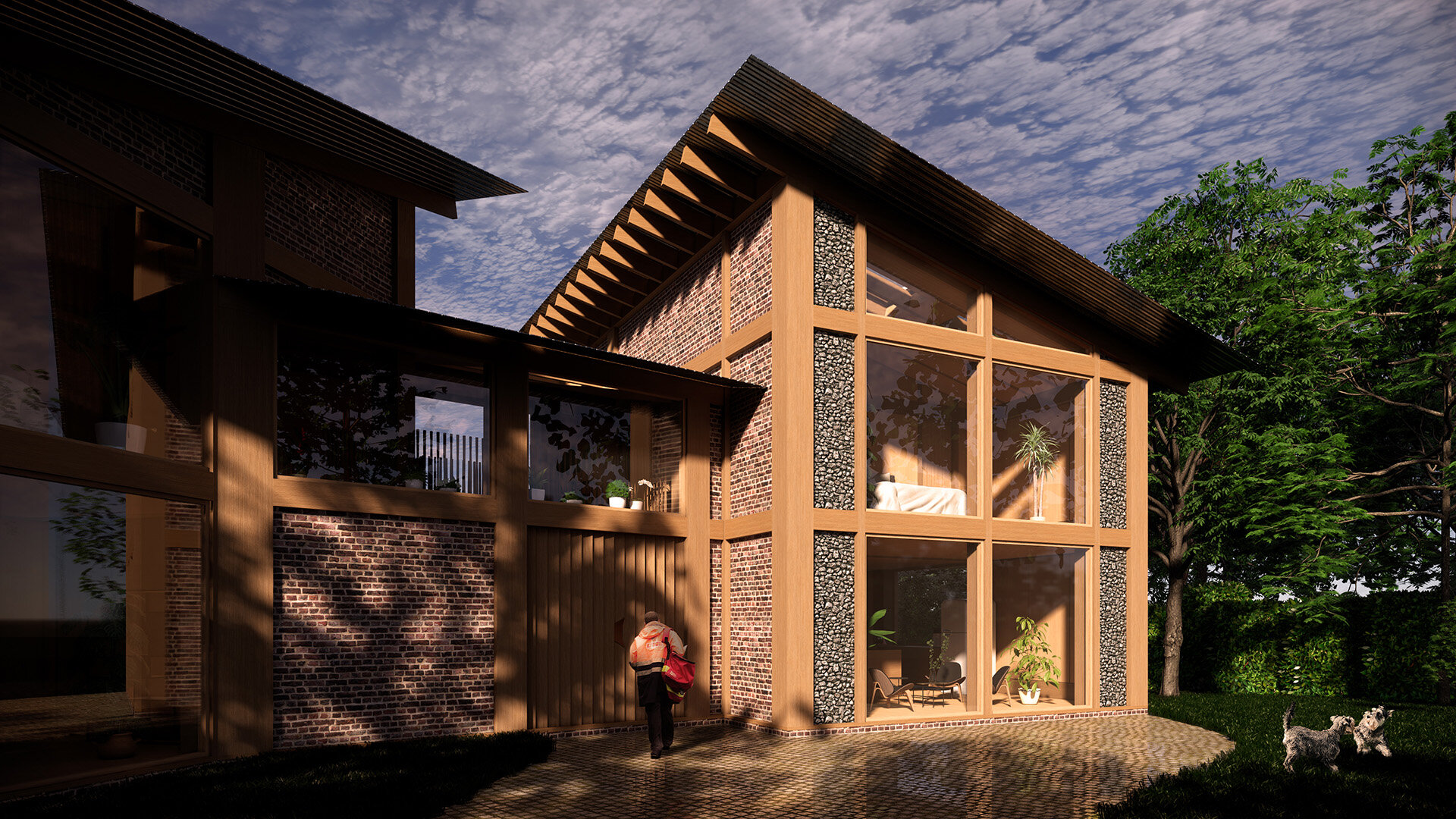 SOUTH FACADE_OAK HOUSE_SUSTAINABLE ARCHITECTS IN YORKSHIRE_SAMUEL KENDALL ASSOCIATES