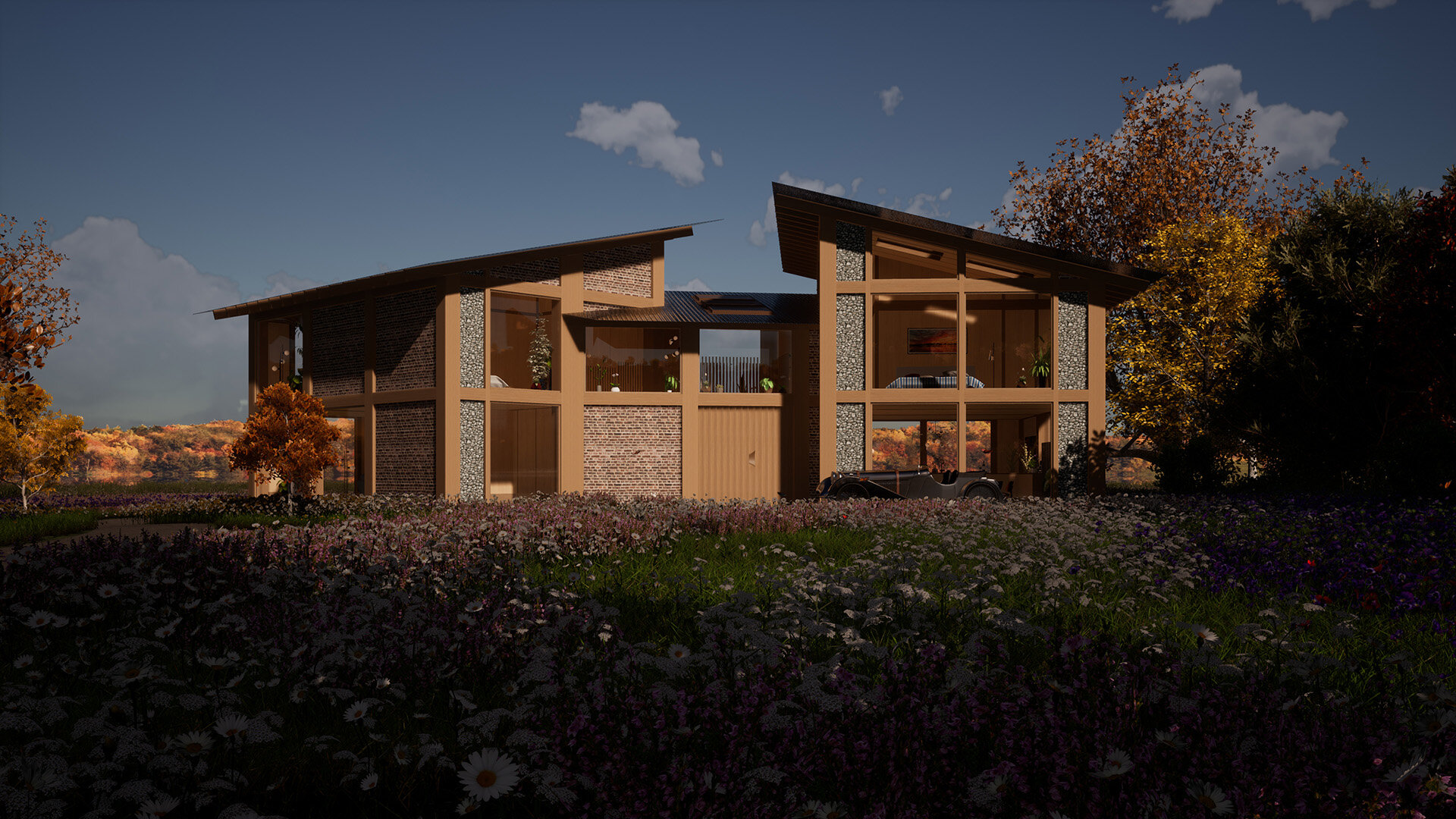 SOUTH ELEVATION_OAK HOUSE_SUSTAINABLE ARCHITECTS IN YORKSHIRE_SAMUEL KENDALL ASSOCIATES