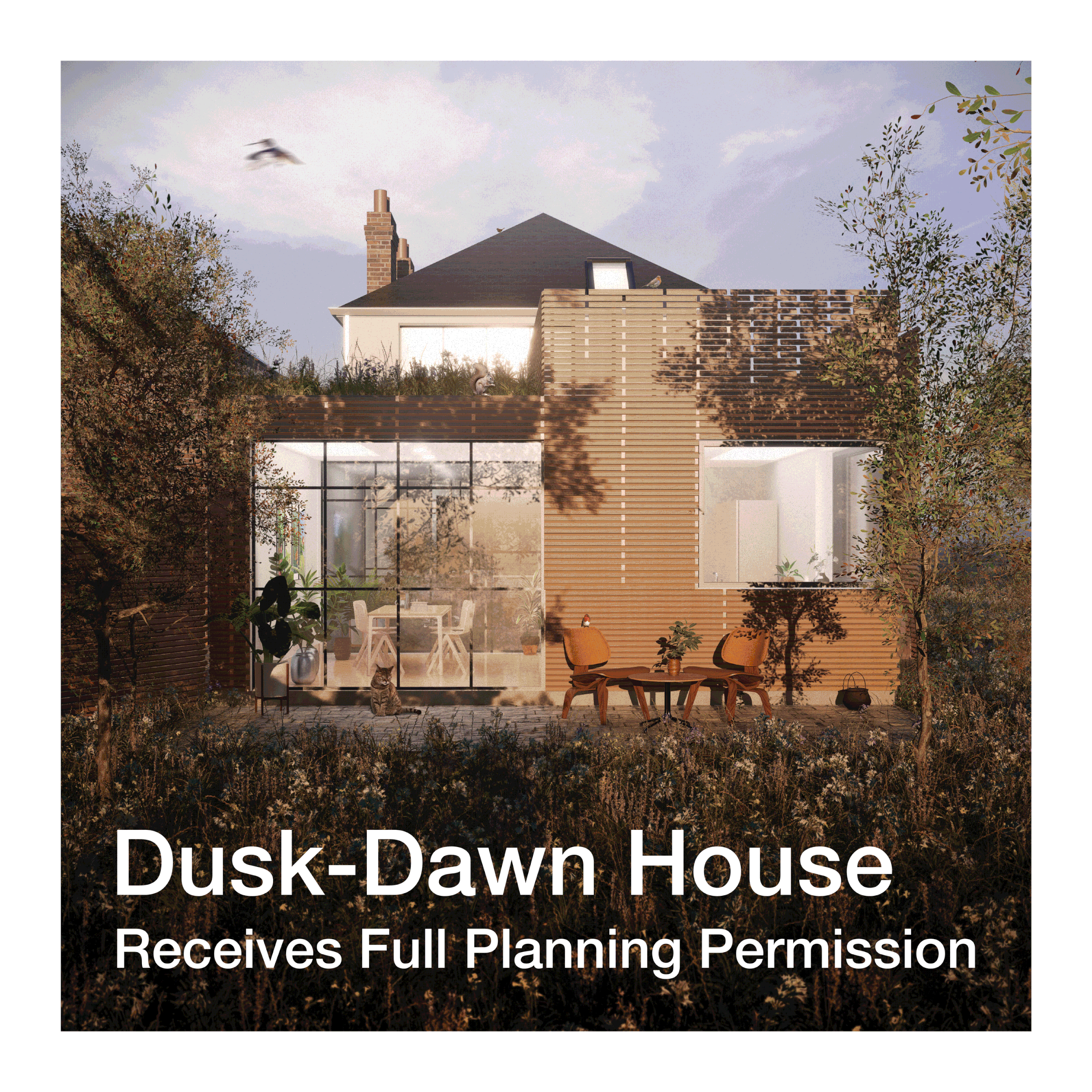 Dusk-Dawn House Receives Full Planning Permission