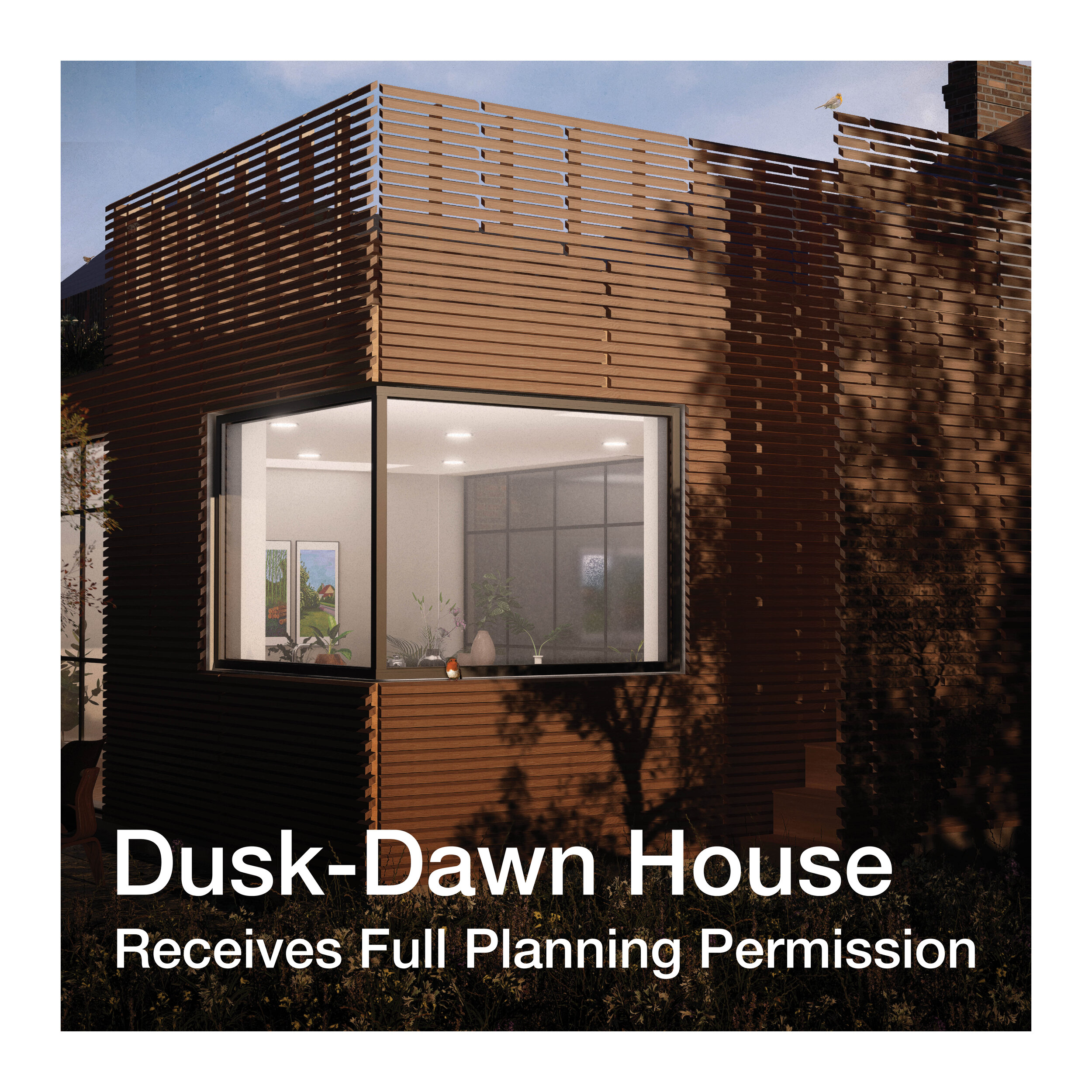 Dusk-Dawn House 4_Receives Full Planning Permission_Sustainable Cottingham Architects_Samuel Kendall Associates