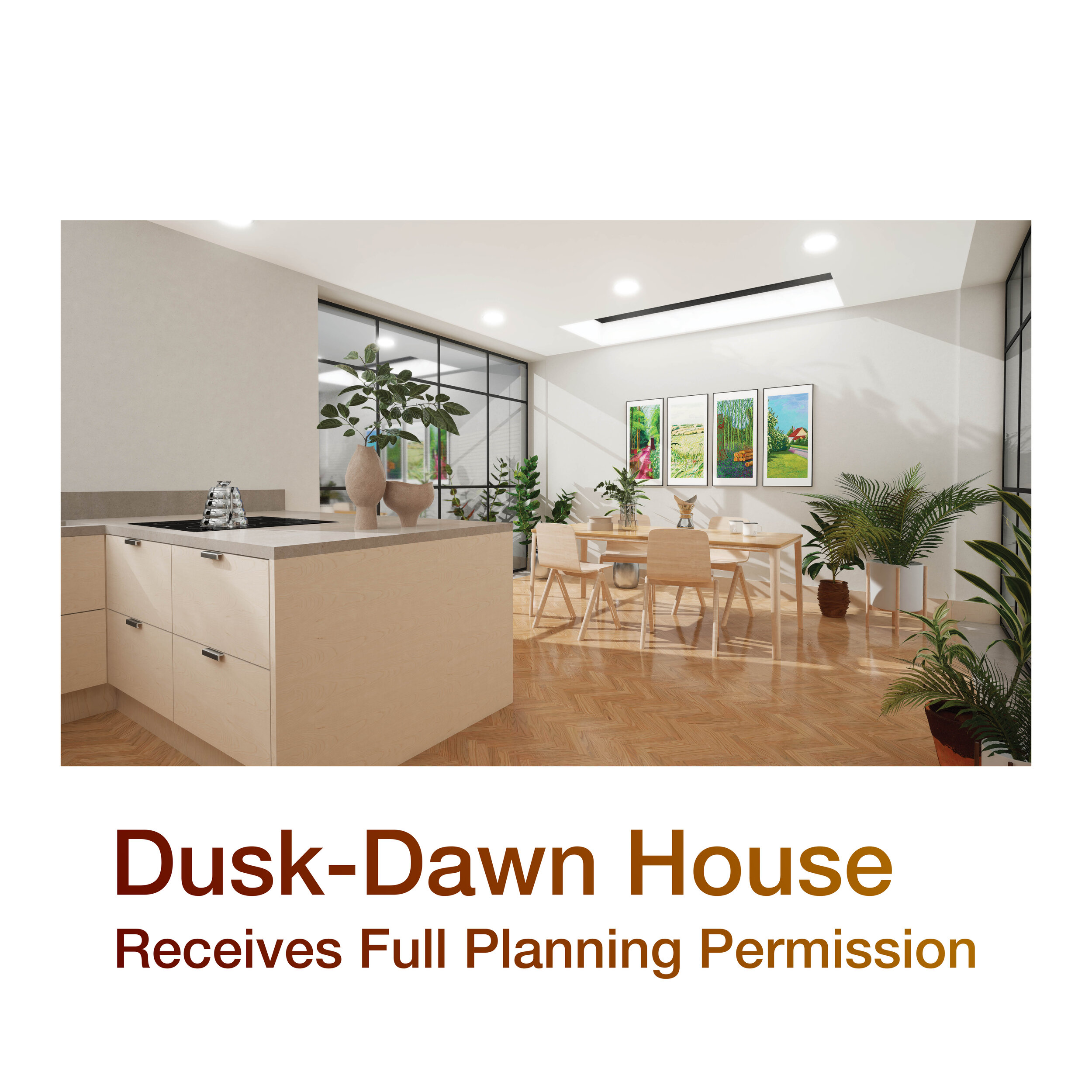 Dusk-Dawn House 5_Receives Full Planning Permission_Sustainable Cottingham Architects_Samuel Kendall Associates