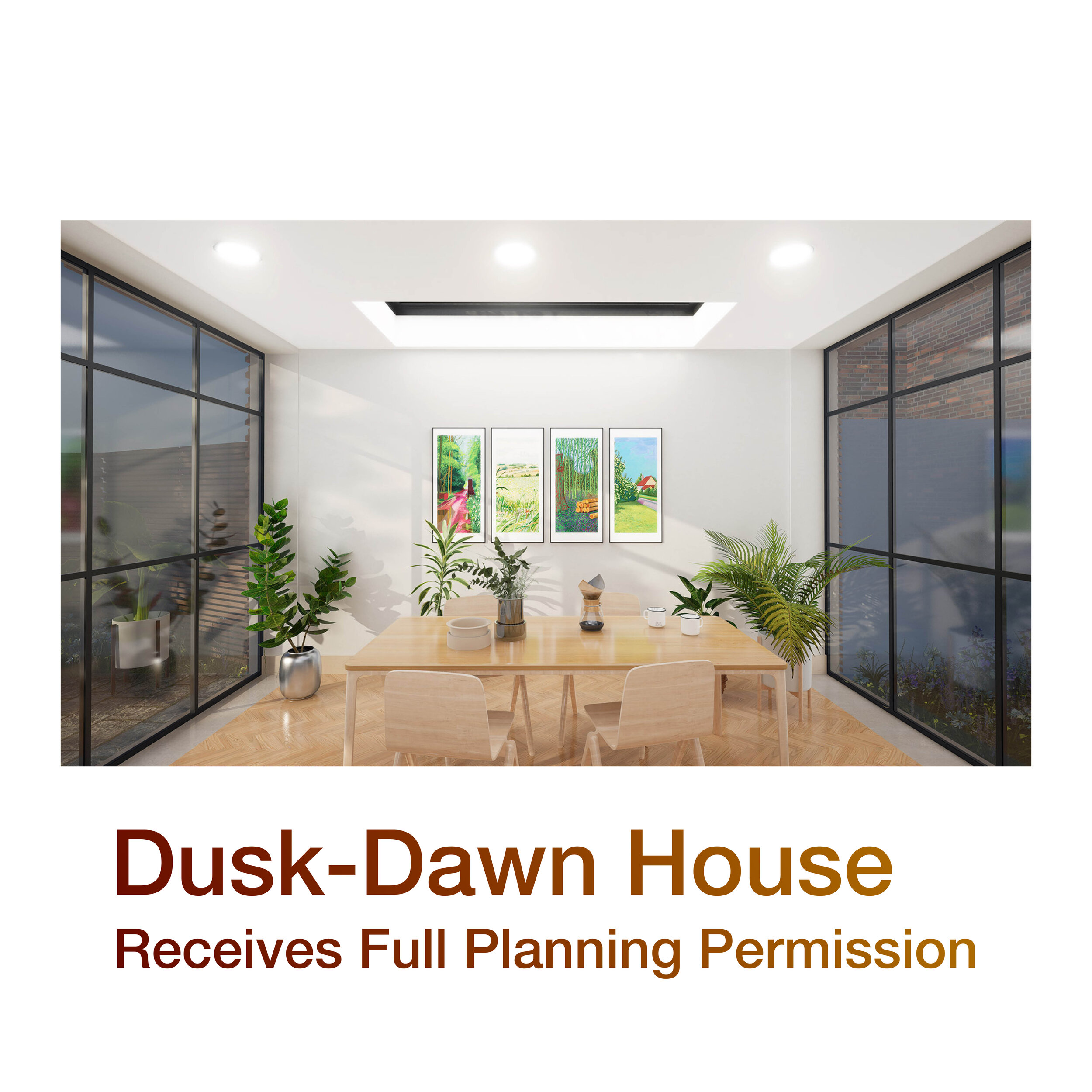 Dusk-Dawn House 9_Receives Full Planning Permission_Sustainable Cottingham Architects_Samuel Kendall Associates