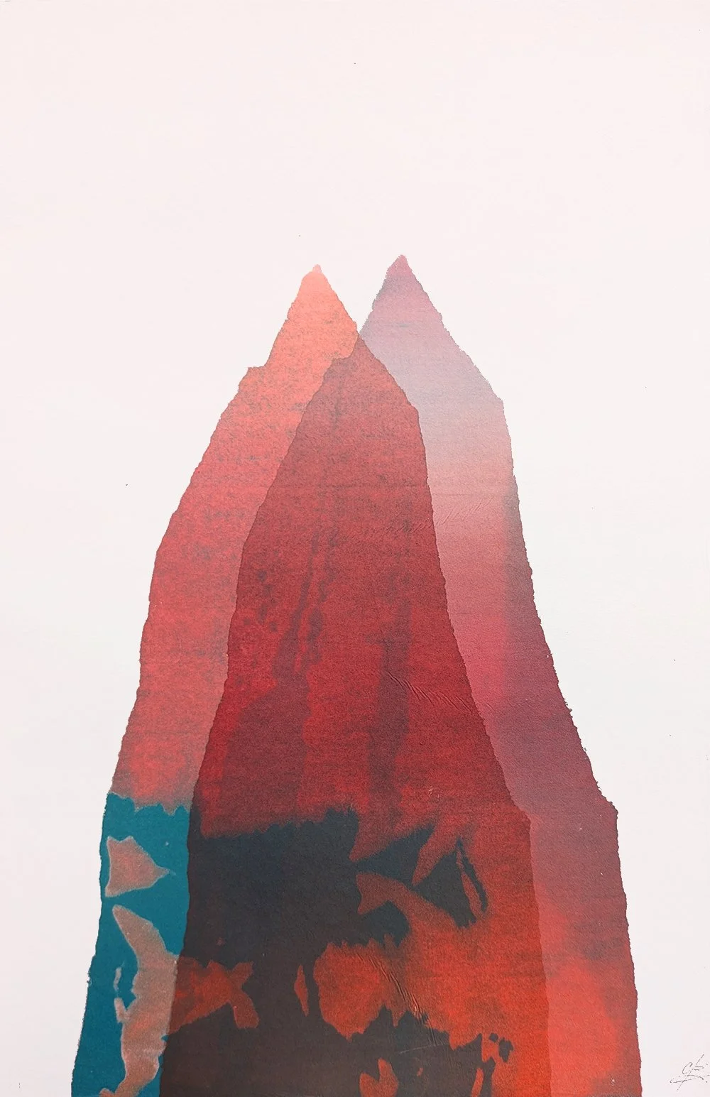 Sérigraphie sur papier KOCHI fait à la main  2025  1/1