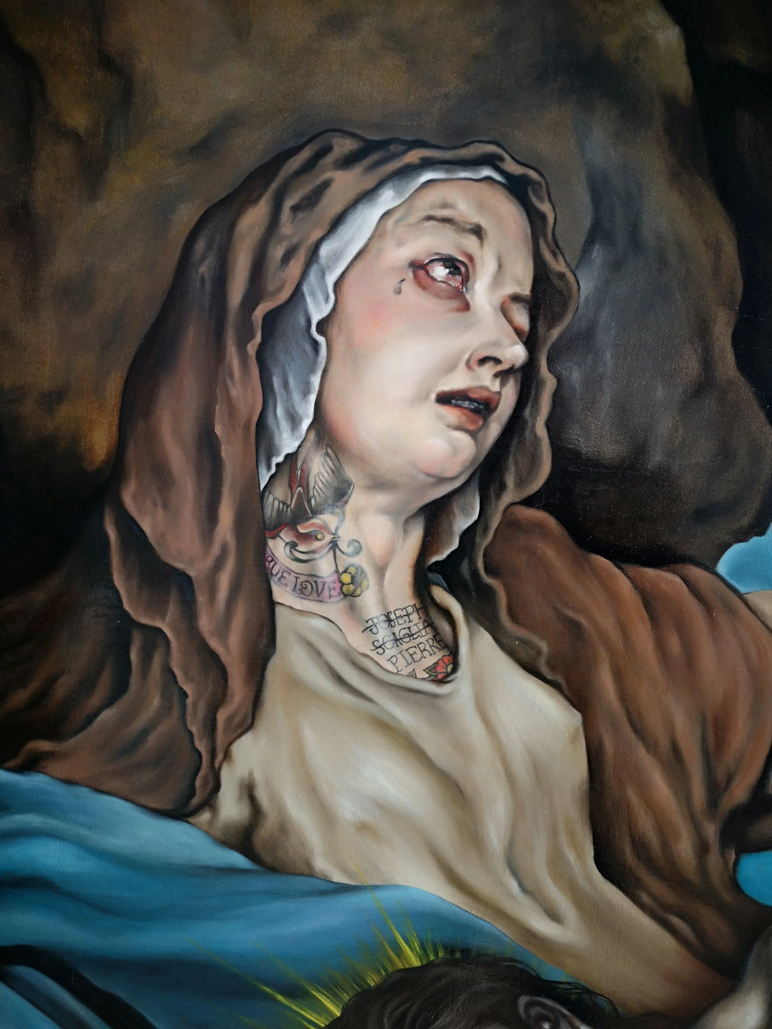 Lamentation du Christ (détail)