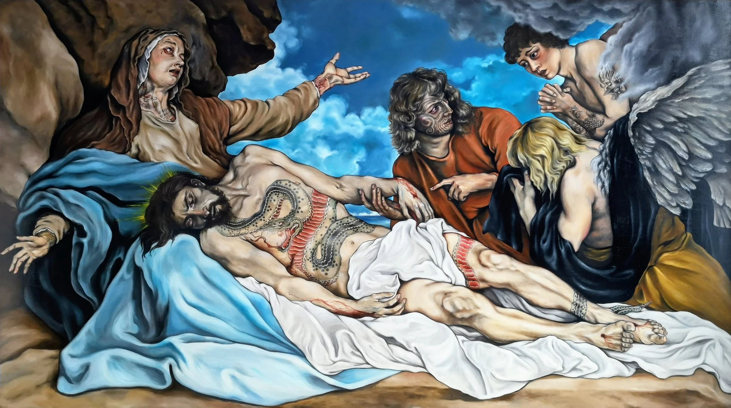 Lamentation du Christ (détail)