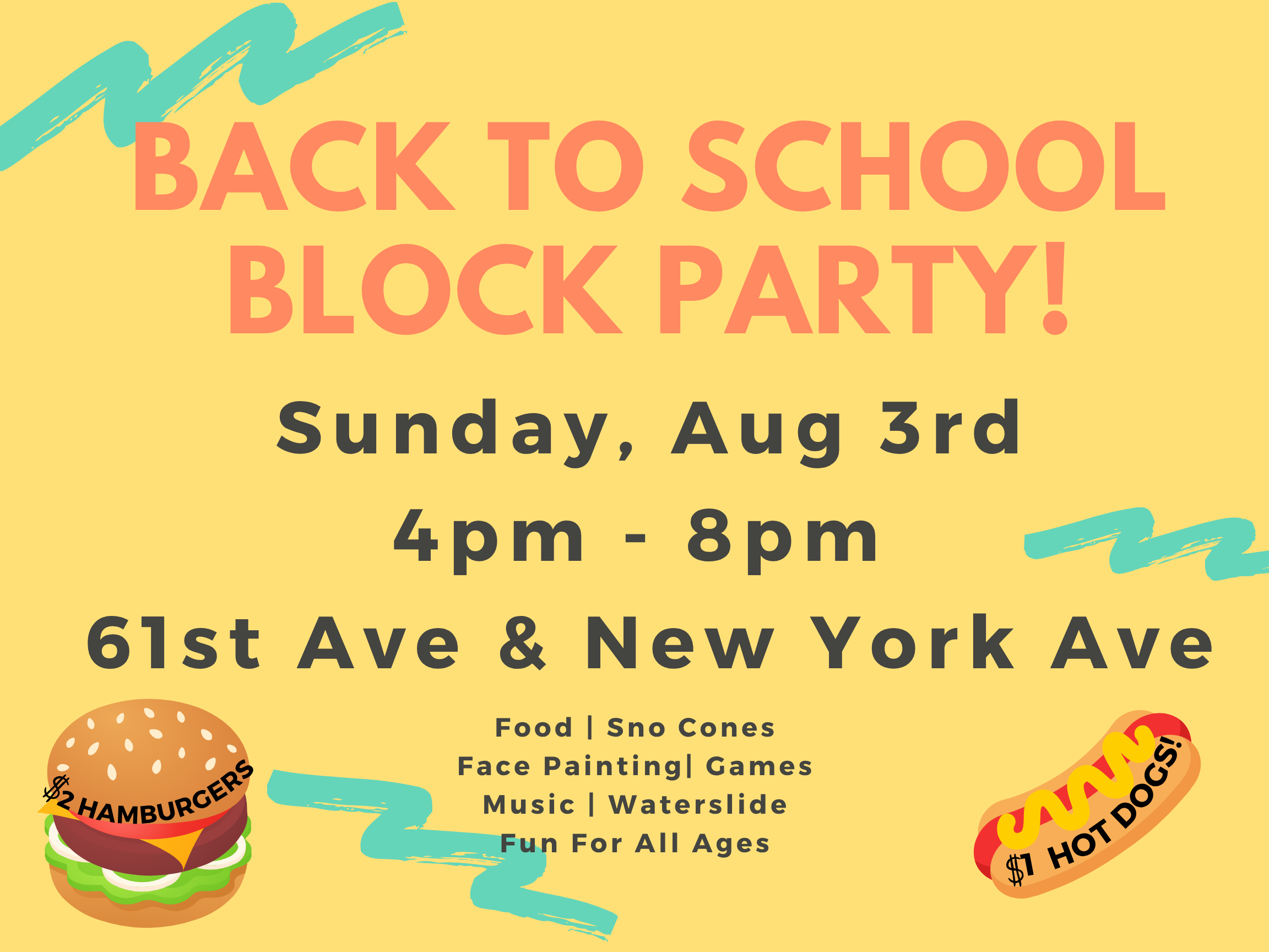 Back To School Block Party