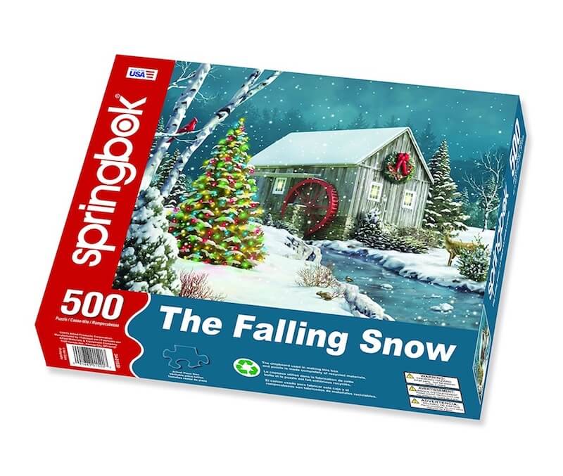 "The Falling Snow" 500 Piece Jigsaw Puzzle