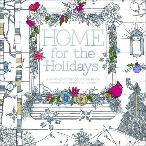 Home for the Holidays: Adult Coloring Book