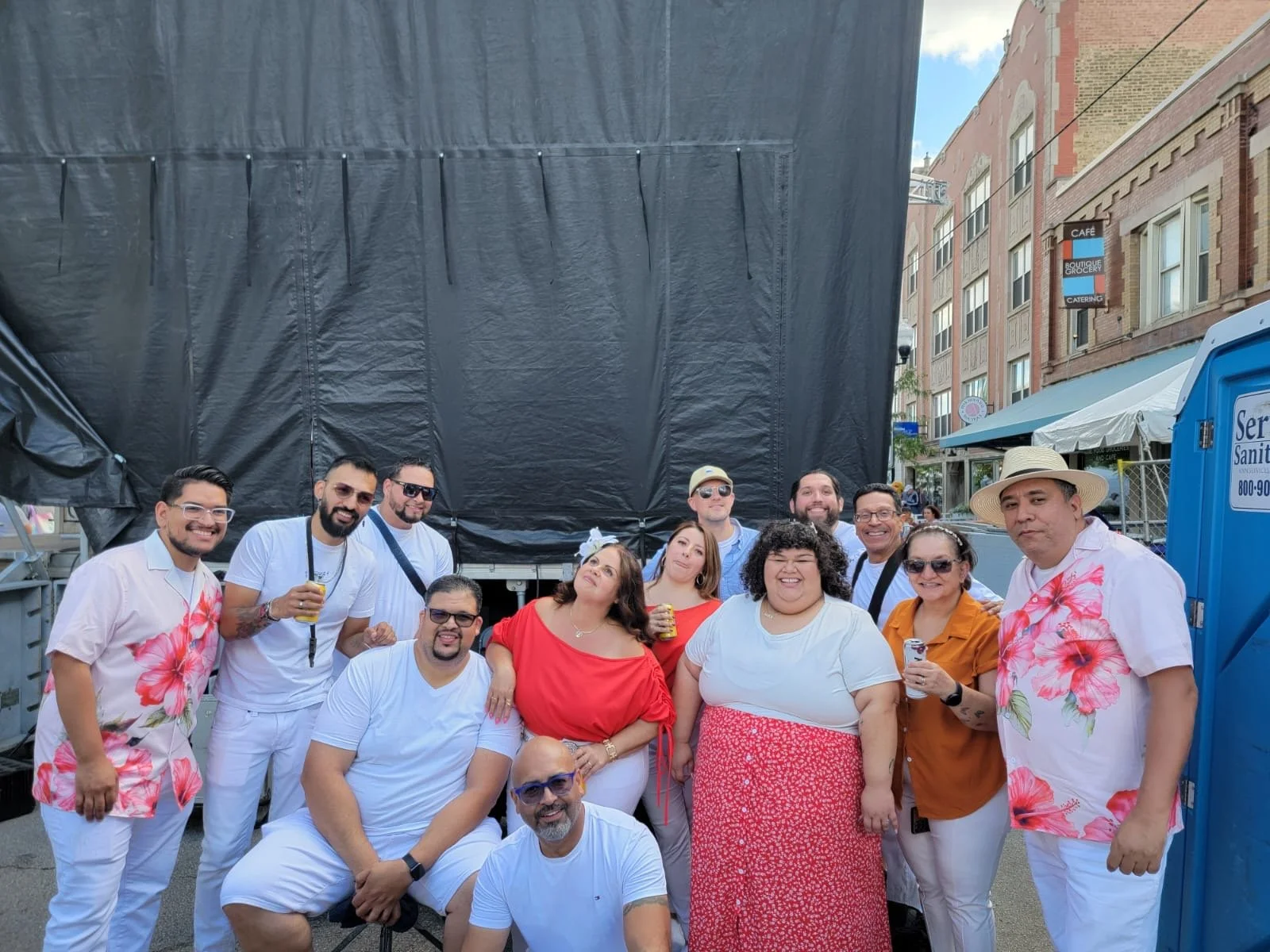 CLG at Taco Fest (the fun behind stage!)