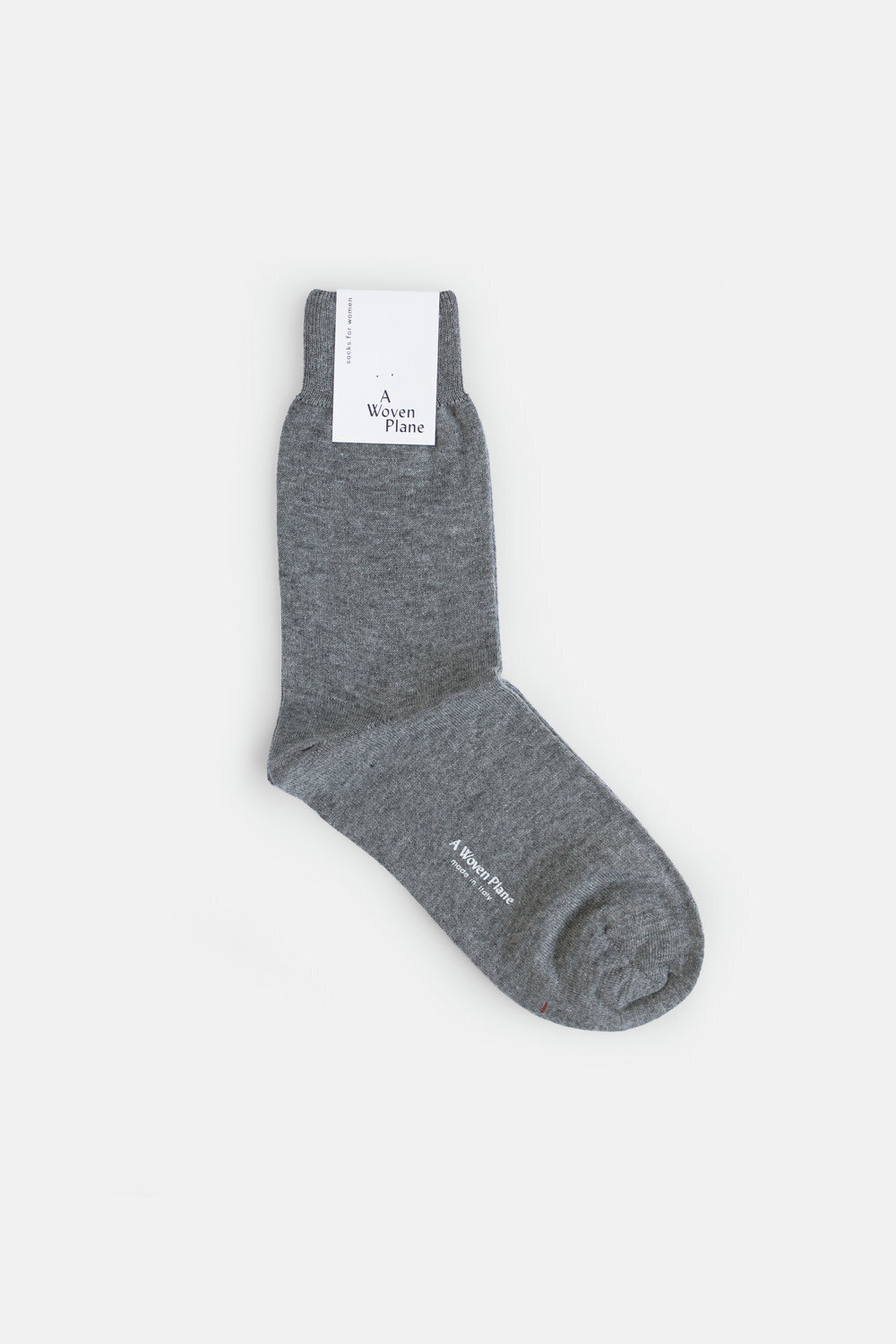 A Woven Plane Socks - Oatmeal — Nadinoo