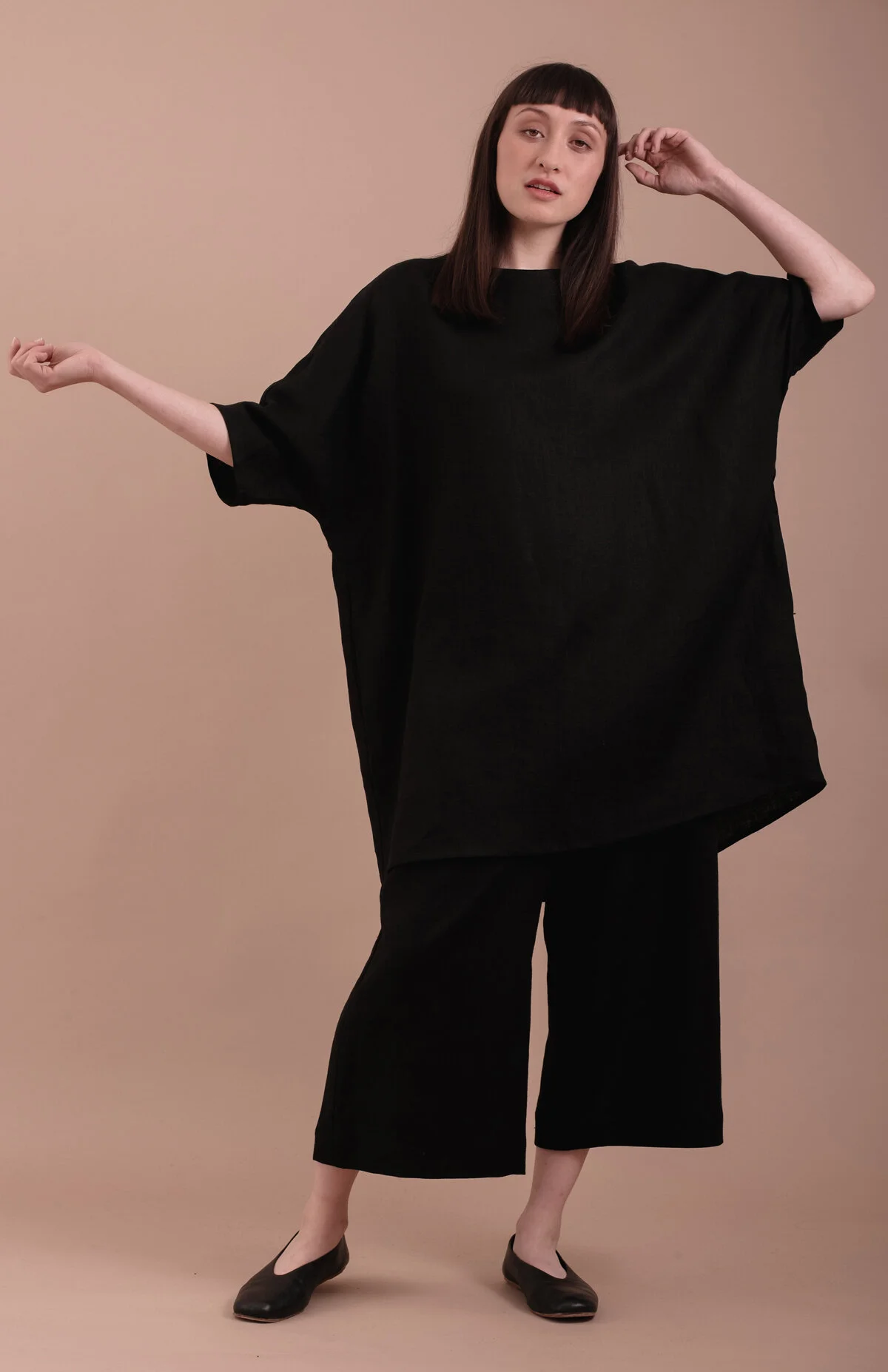 Breath easy Tunic - Charcoal