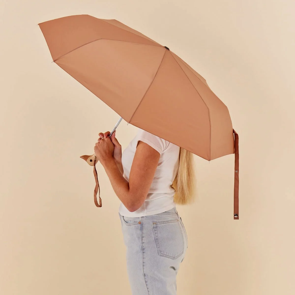 Duckhead eco umbrella - Mocha Mousse