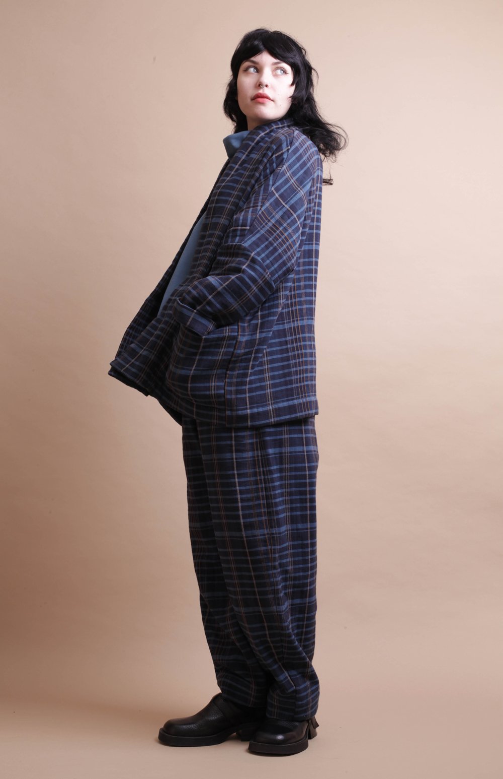 Nadinoo_blue_Plaid_padded_Cardi_4.jpg