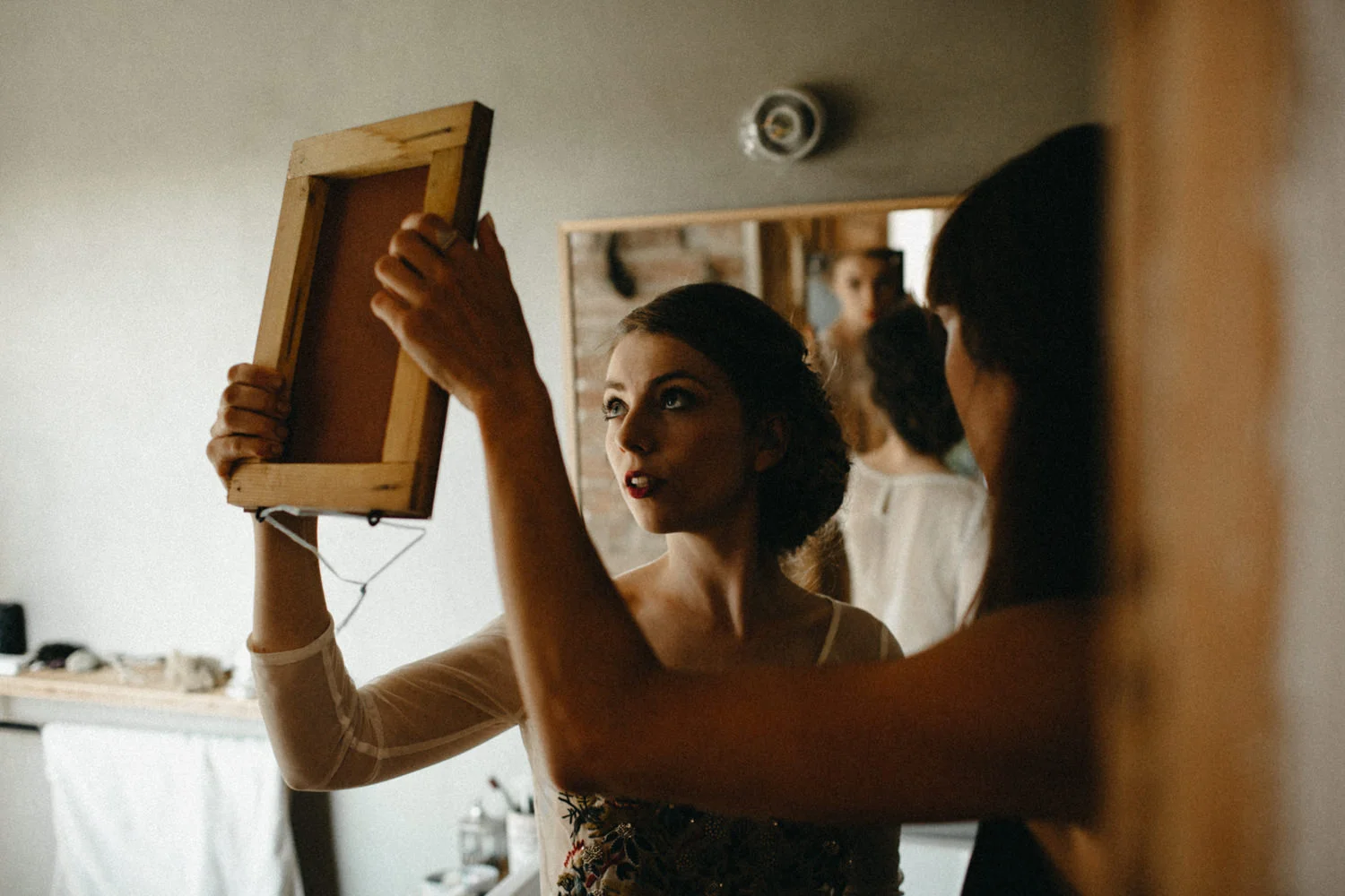 fine art photo of a bride