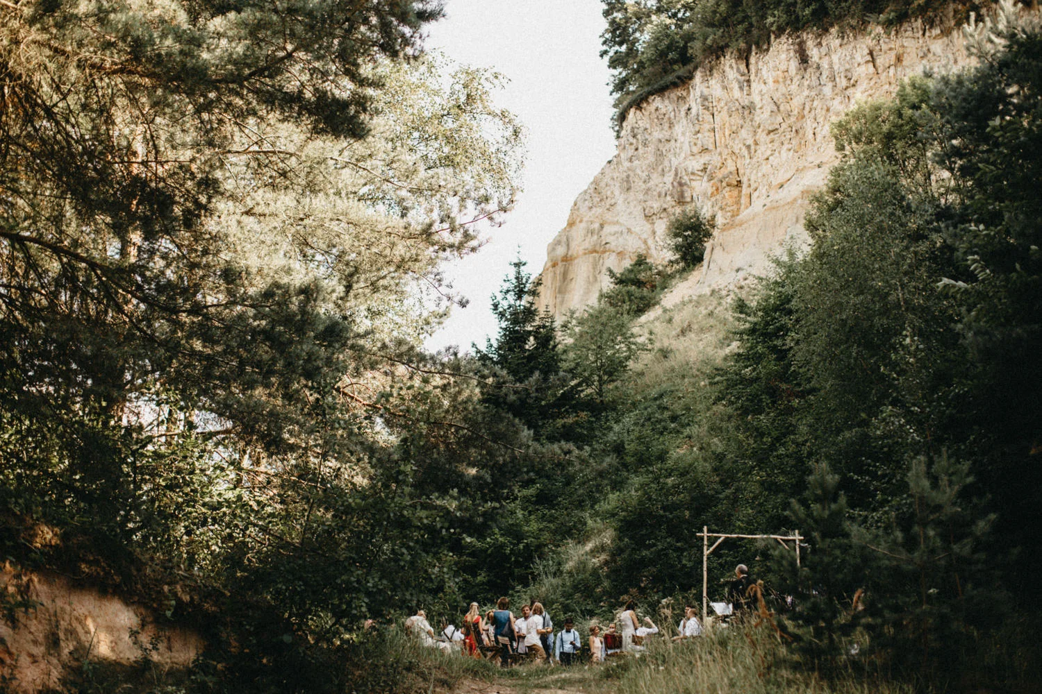 ceremony location - old quarry