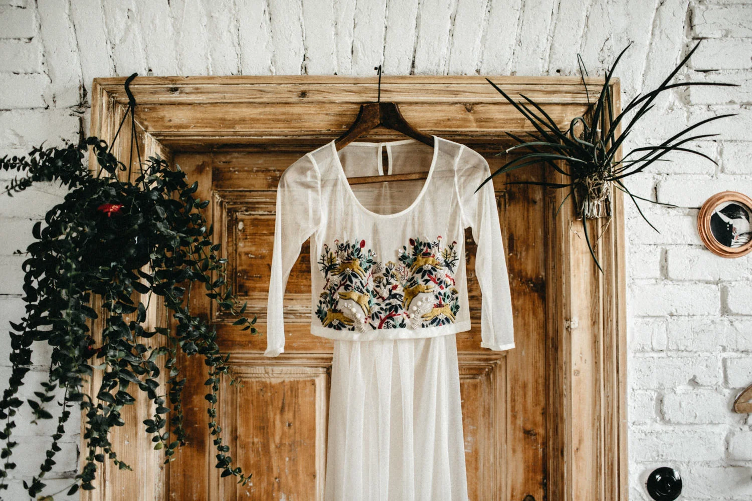 handmade dress detail