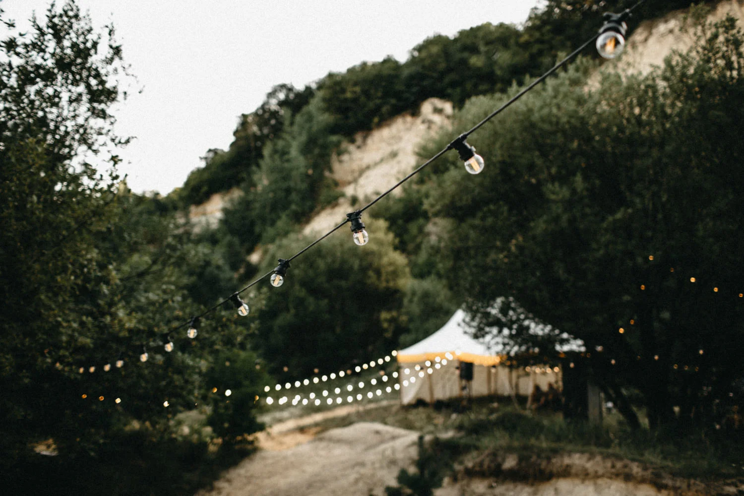 rustic reception place