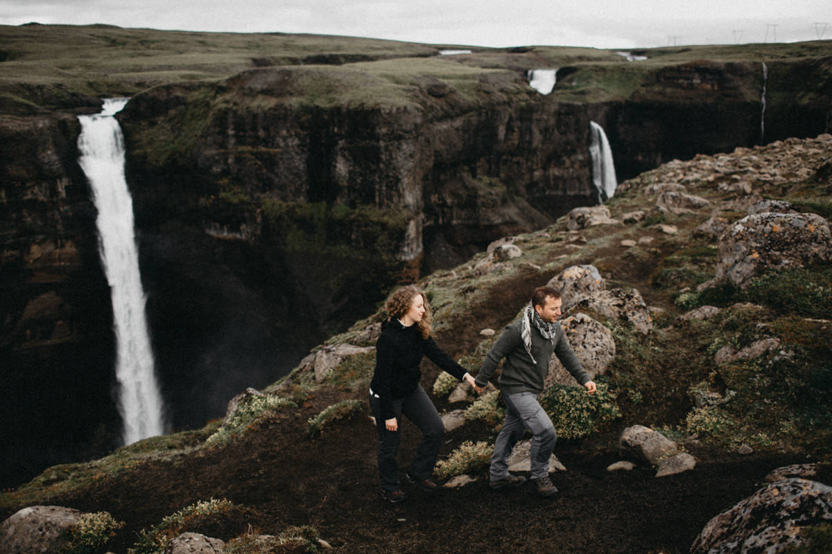 walking around Haifoss