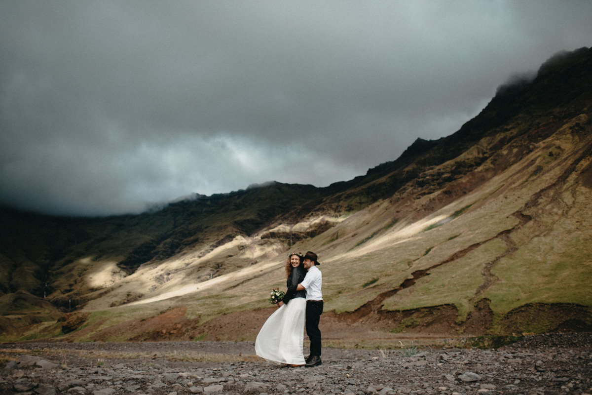 windy weather in Iceland