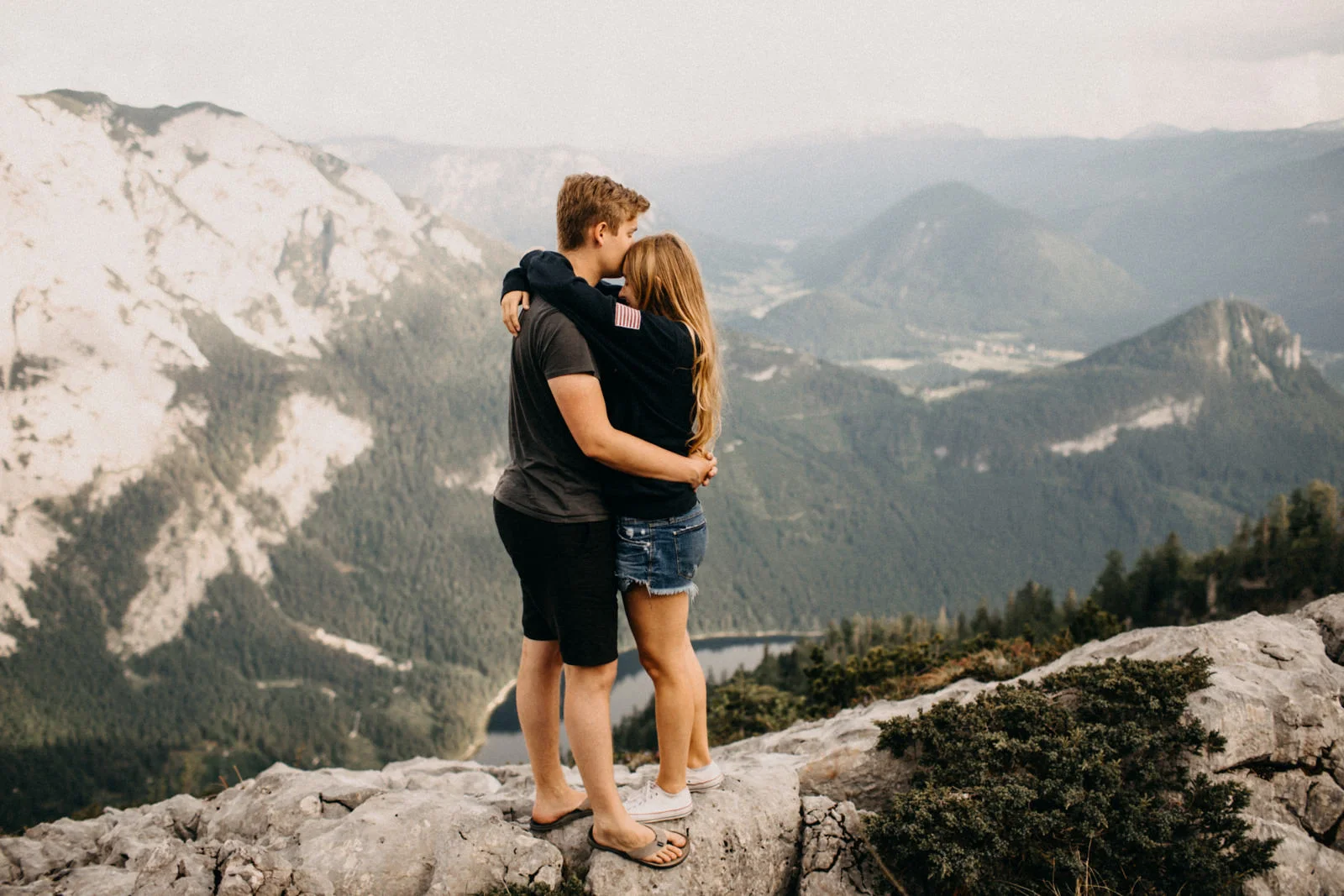 mountains engagement shoot