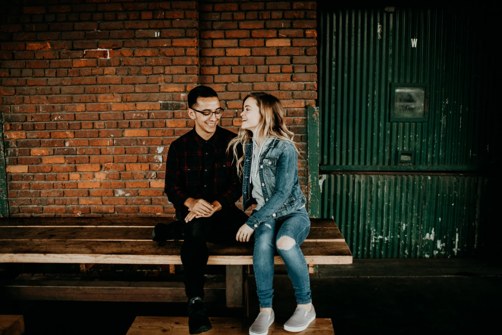 industrial engagement shoot locaion