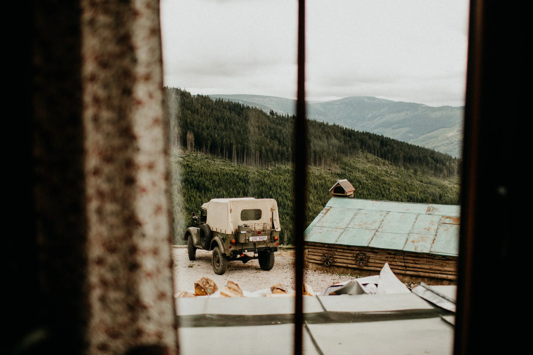 bride's view on the ceremony location
