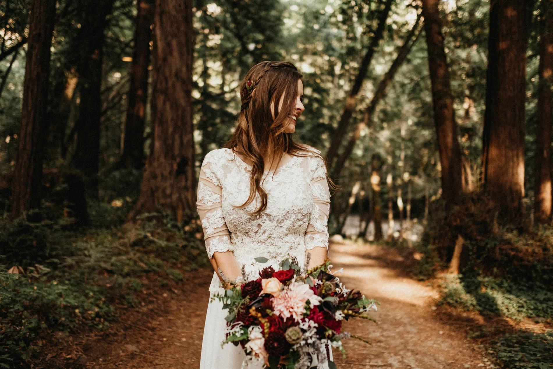 wedding dress big sur