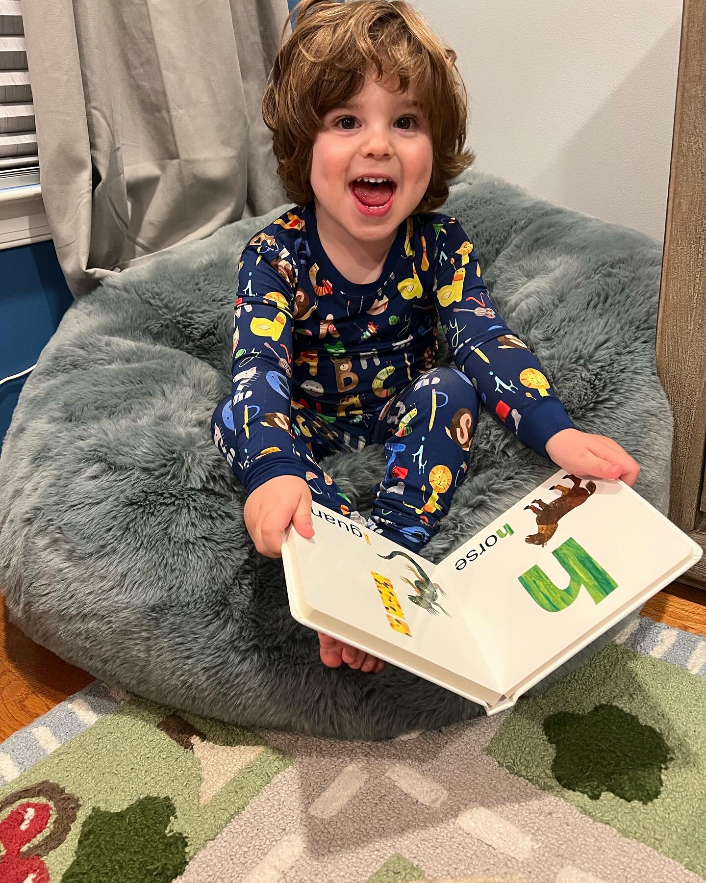 Happy 1st Day of school 🍎 from your legacy fam, including little Leo! What more fitting than ABC pj&rsquo;s and an ABC book on the first day back? Cheers to a great year for all the students and faculty @lcpsofficial 
&bull;
&bull;
&bull;
&bull;
&bu