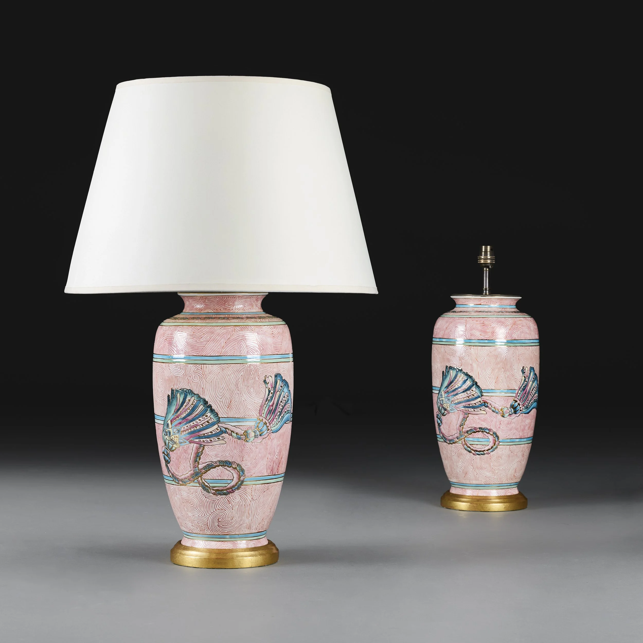 A PAIR OF LATE 19TH CENTURY CHINESE BALUSTER VASES