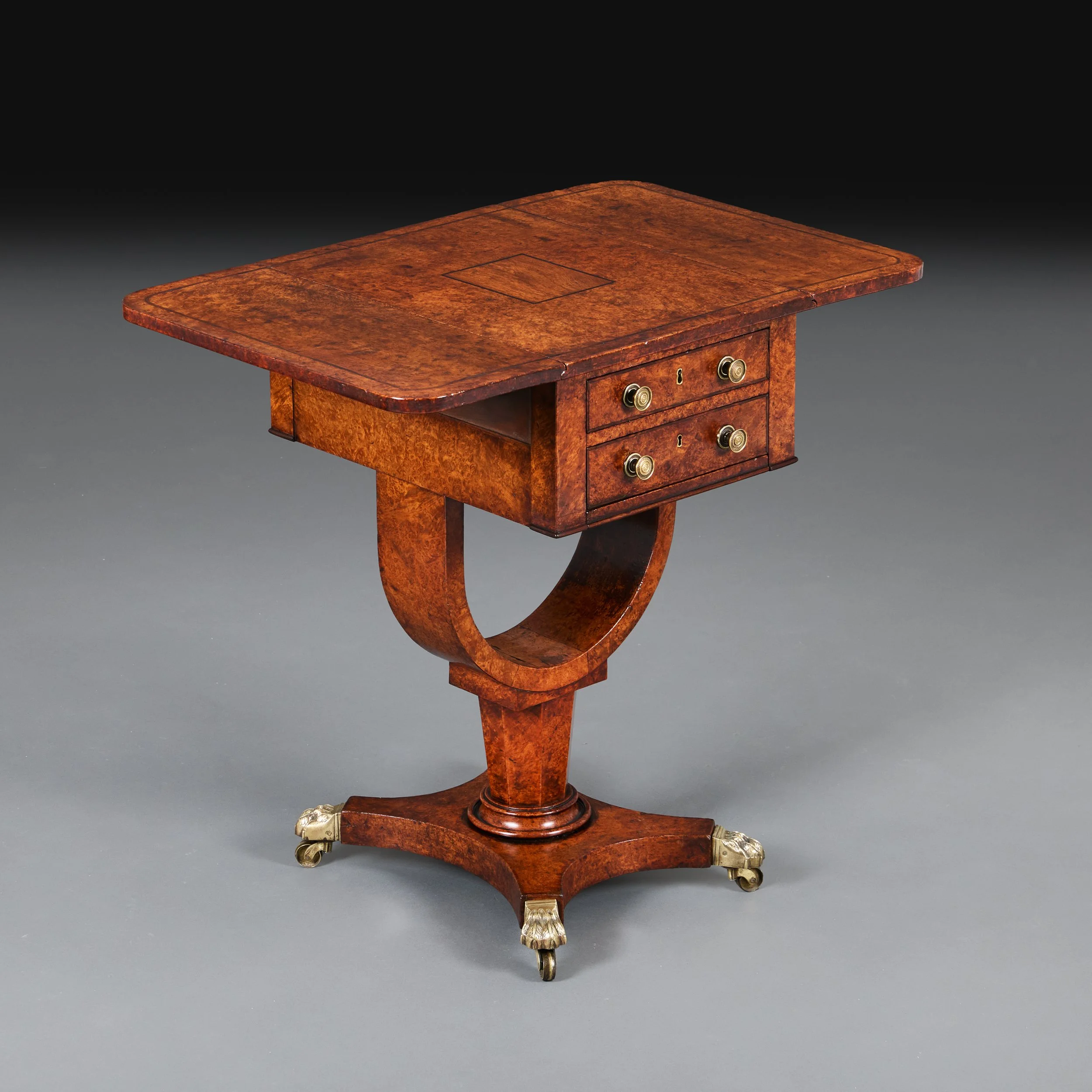 AN UNUSUAL POLLARD OAK OCCASIONAL TABLE