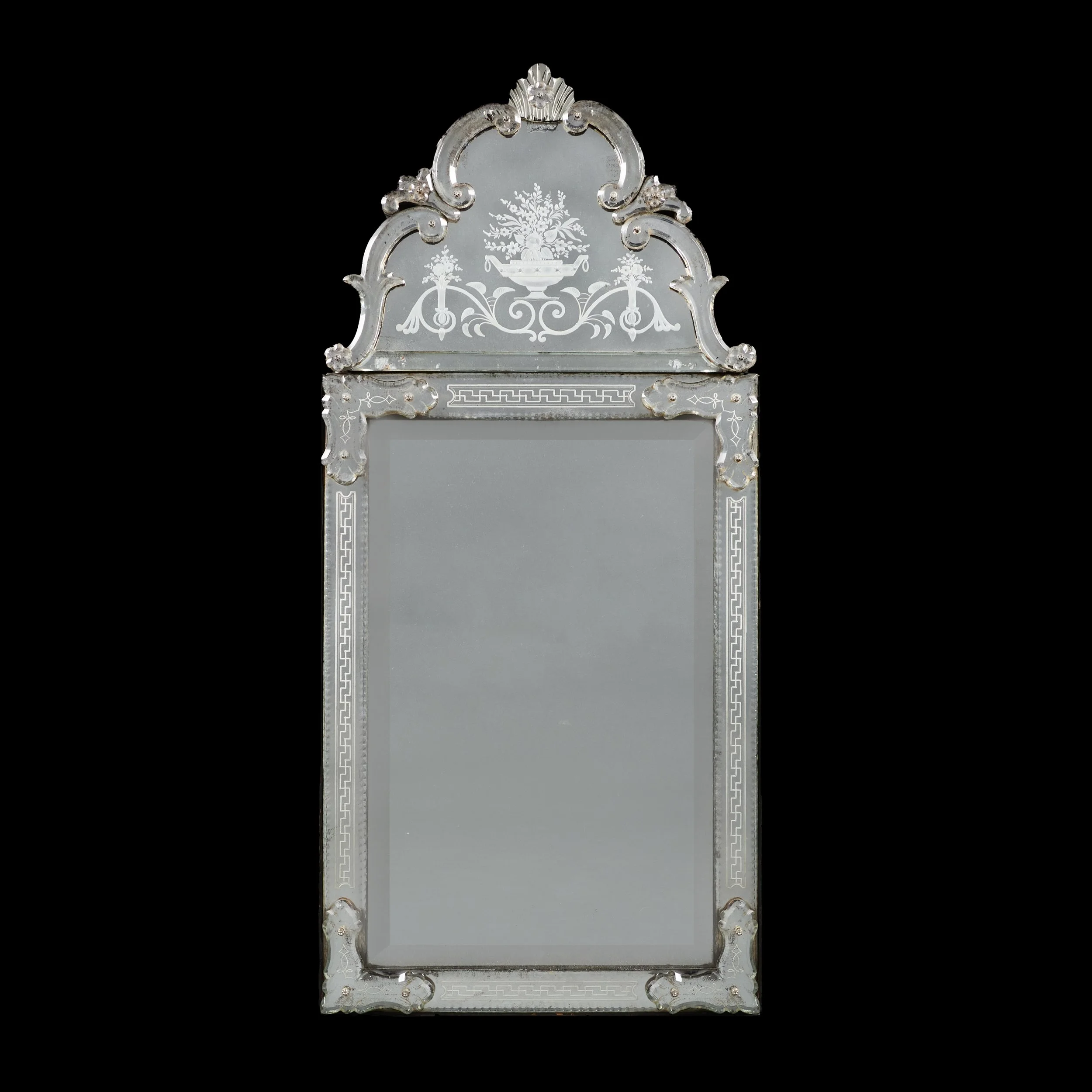 A FINE 19TH CENTURY VENETIAN PIER MIRROR