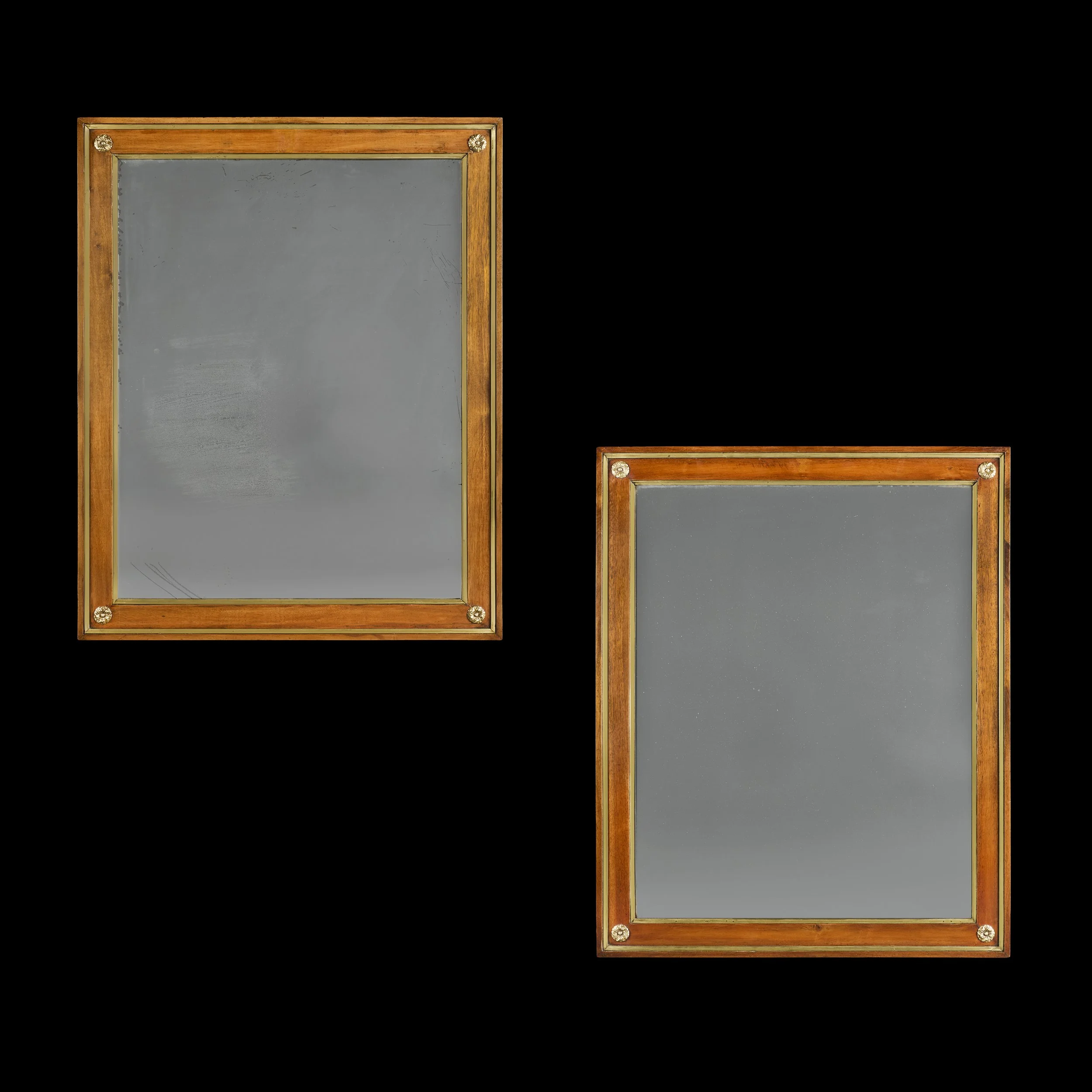 A PAIR OF 19TH CENTURY BALTIC PIER MIRRORS