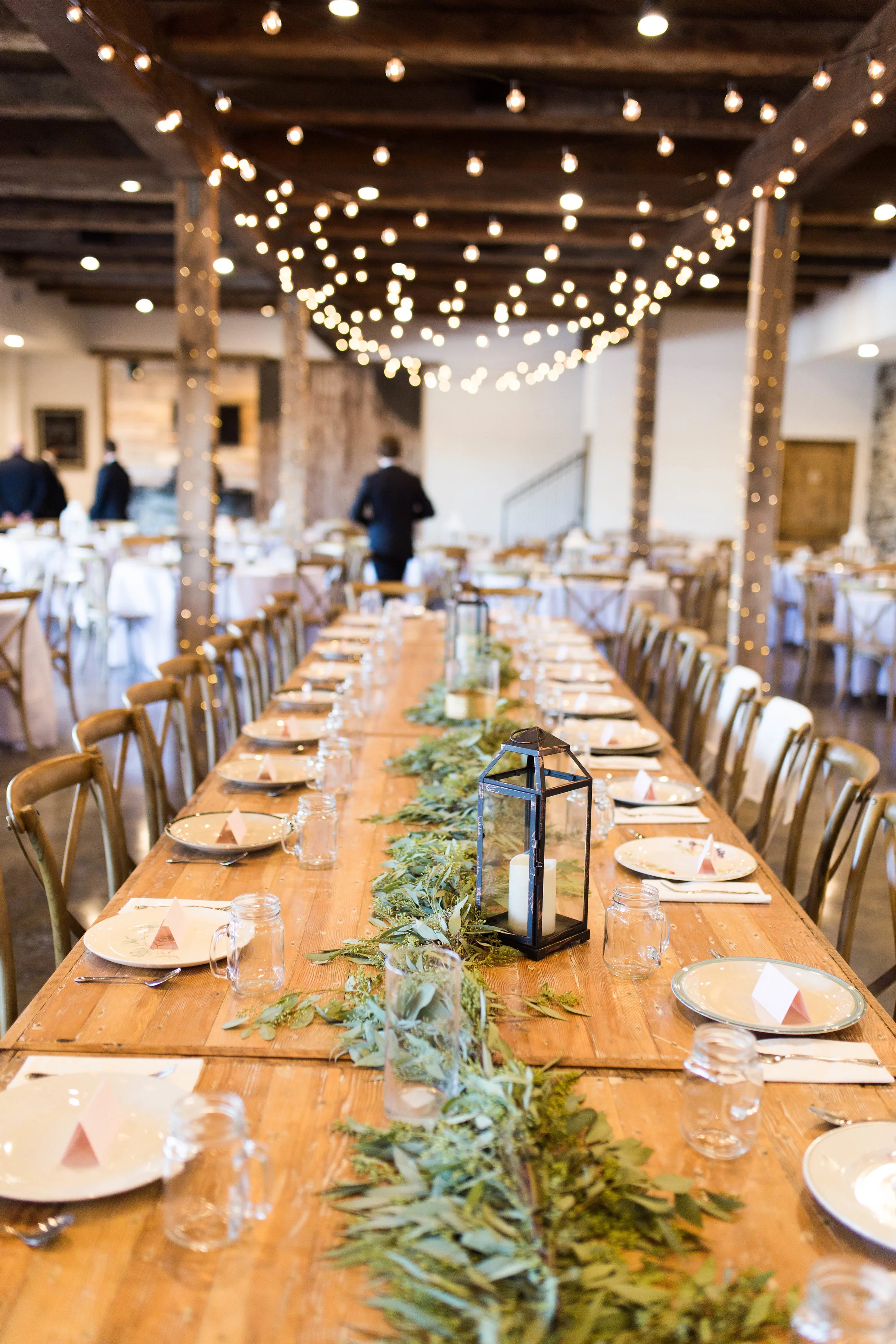 Our Silver Package place settings 