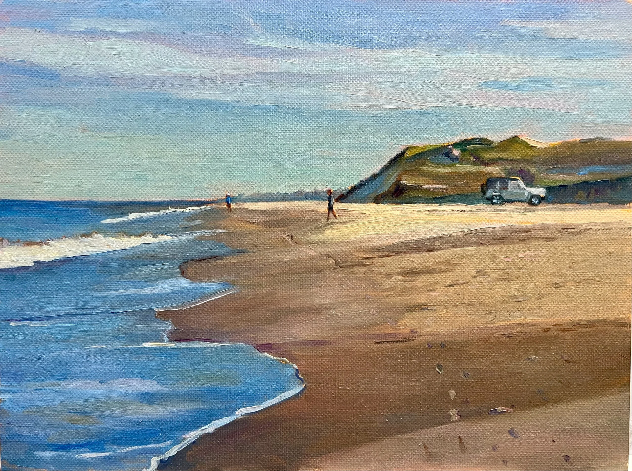 Cape Henlopen Afternoon with Jeep