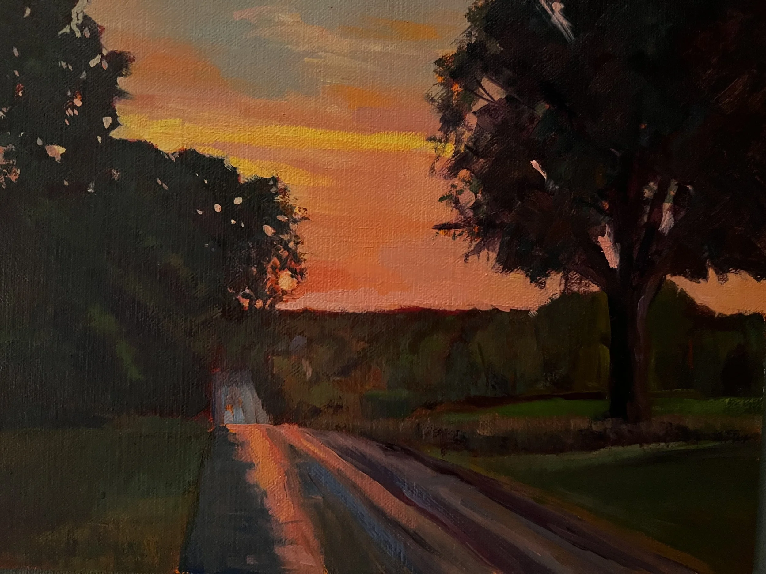 Country Road Last Light