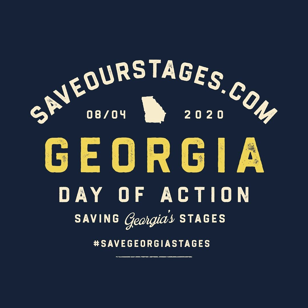Georgia friends! Today marks an important day for our state&rsquo;s music industry: a Georgia Day of Action to #SaveGeorgiaStages 

The live entertainment industry has been closed in Georgia since mid-March. Thousands of employees, gig workers, and m