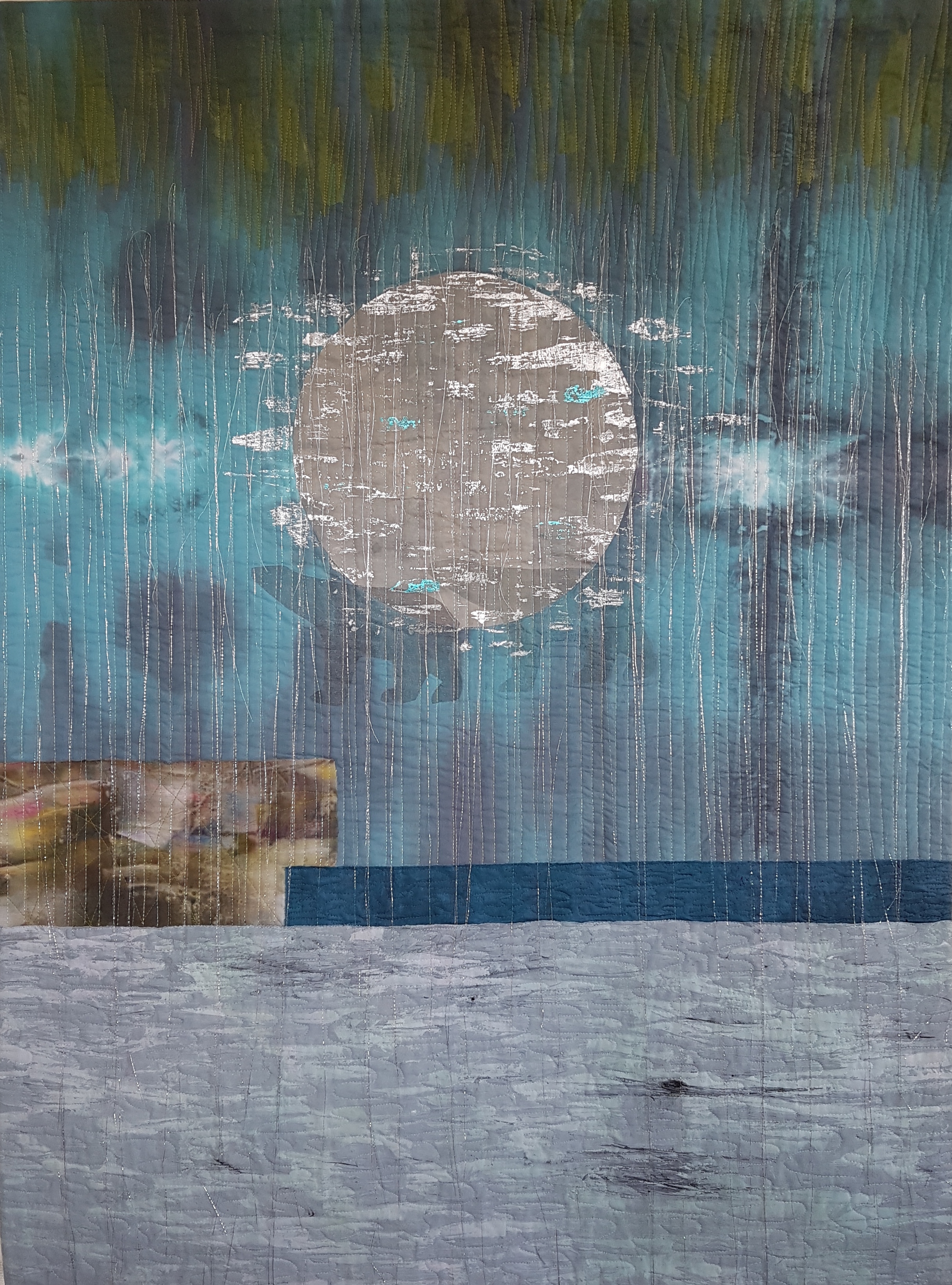Arctic seasons. 80 x 120 cm European Patchwork Meeting 2018.