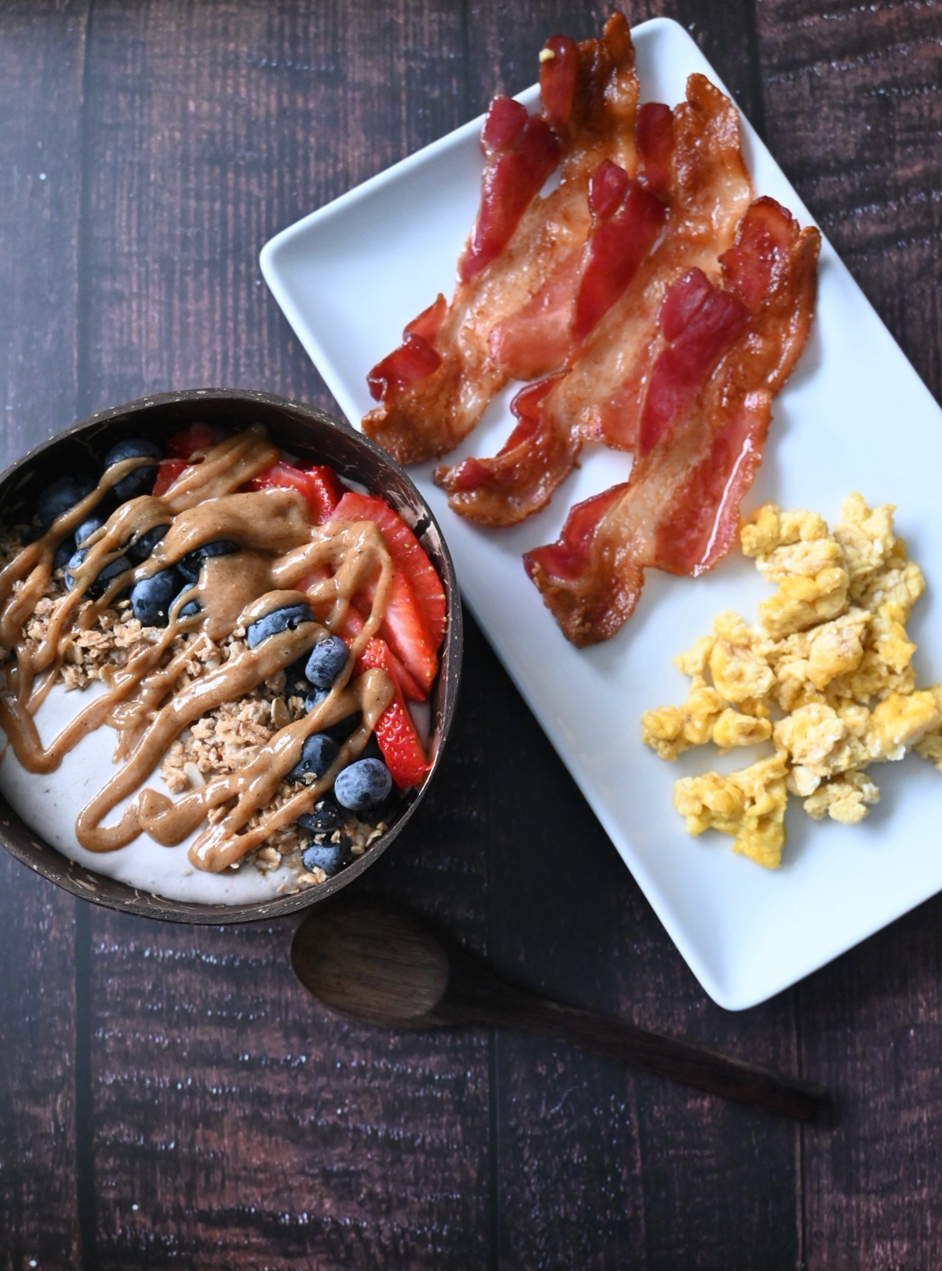 Low Carb Healthy Protein Packed Breakfast 