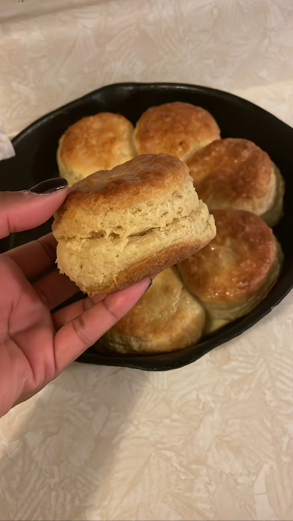 Homemade Buttermilk Biscuits 