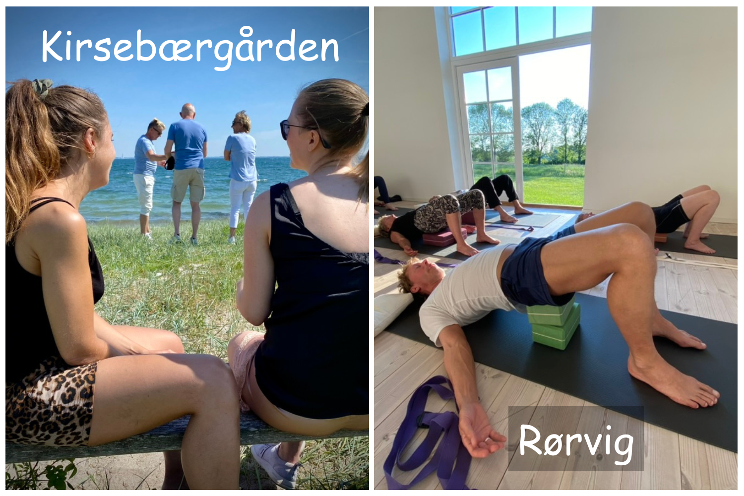 Afstressende weekend ved Rørvig med Meditativ Yoga, Naturoplevelser, Morgensang, Saunagus & Øko-mad