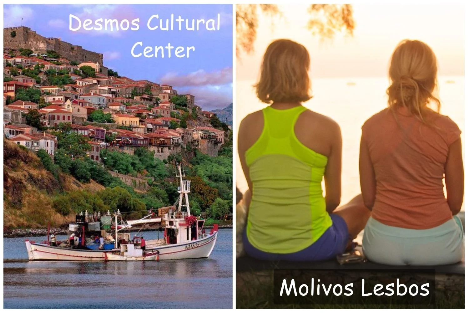 Meditativ Yoga, Indre vækst, Fællesskab, Vandring, Stilhed, Refletion, Solferie &amp; Fabalagtig mad på Lesbos.
