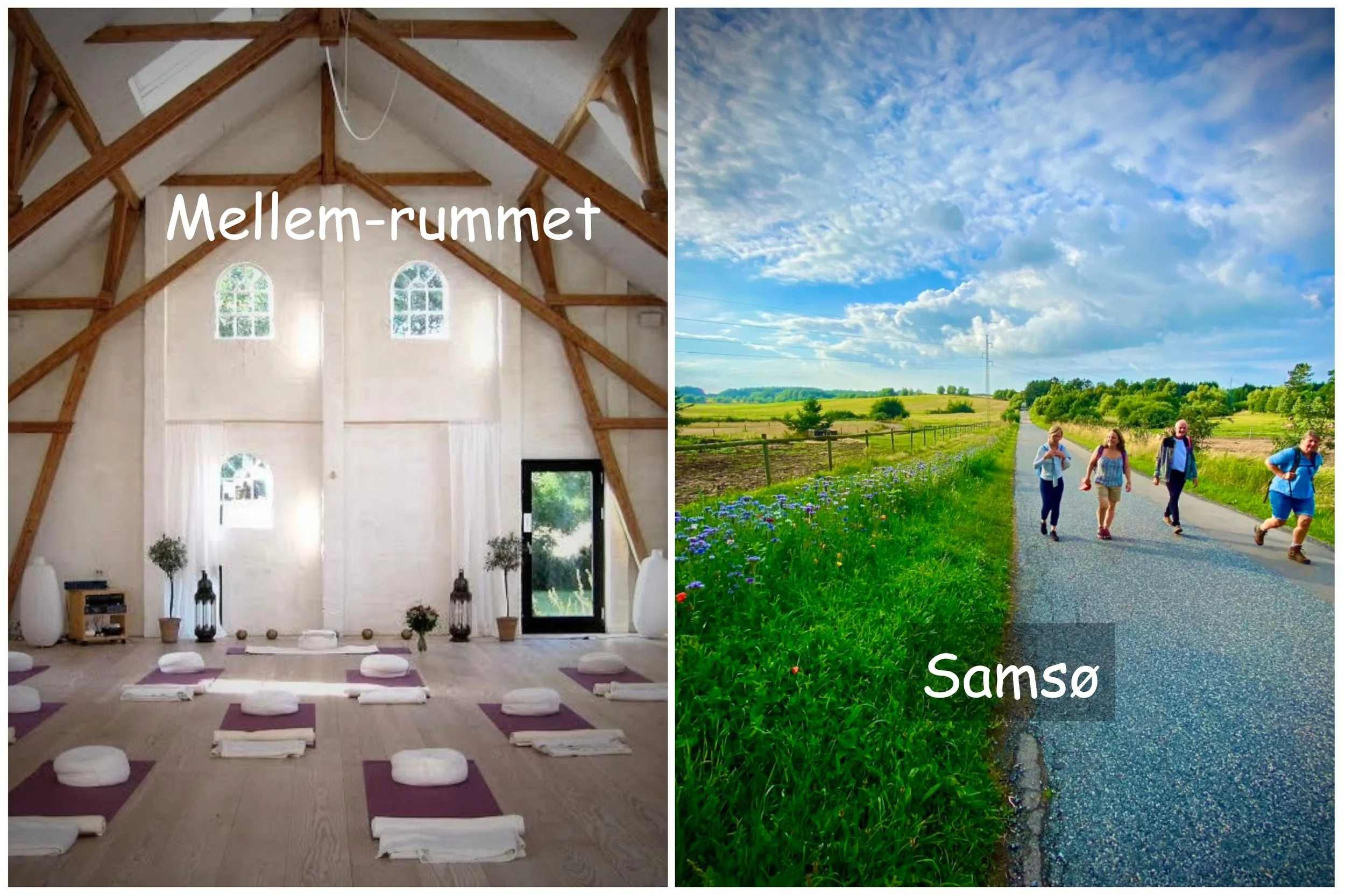 Sanselig Sommer på Samsø med Meditativ Yoga, Selvforkælelse, Samvær, Sang, Sauna &amp; Vandring