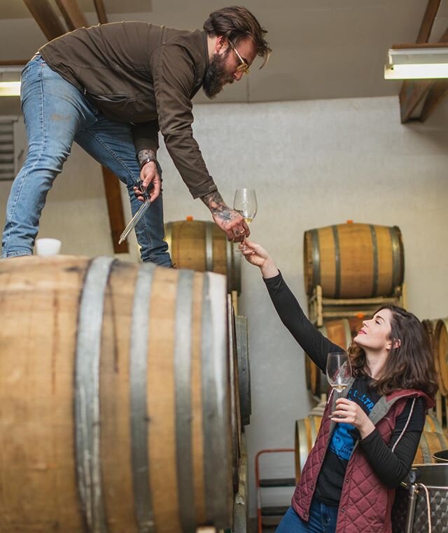 Outtakes from our feature on Maloof Wines, a married and simultaneously goofy/super serious duo taking on the mission of restoring Pinot Gris&rsquo; reputation in Oregon. Rebecca Grant tells their story in Issue 6. Photography by @pdxploration. We wi