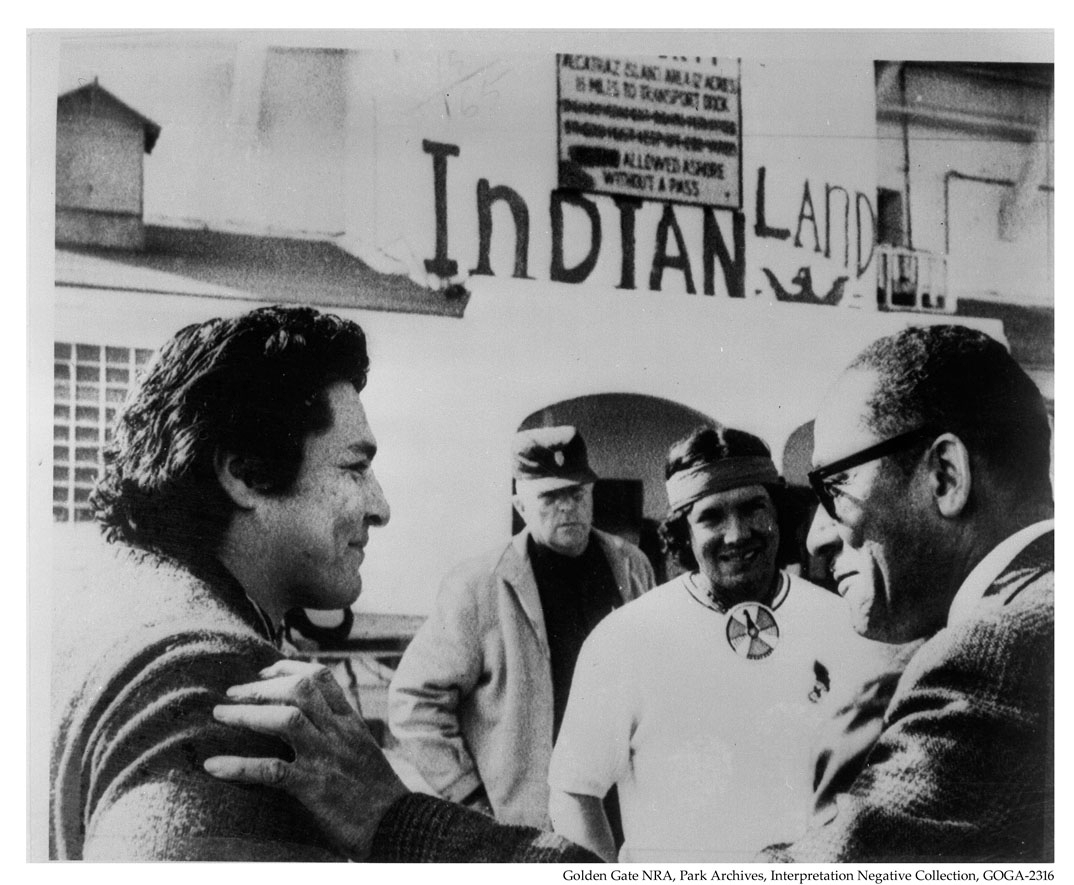 Activist Richard Oakes on Alcatraz