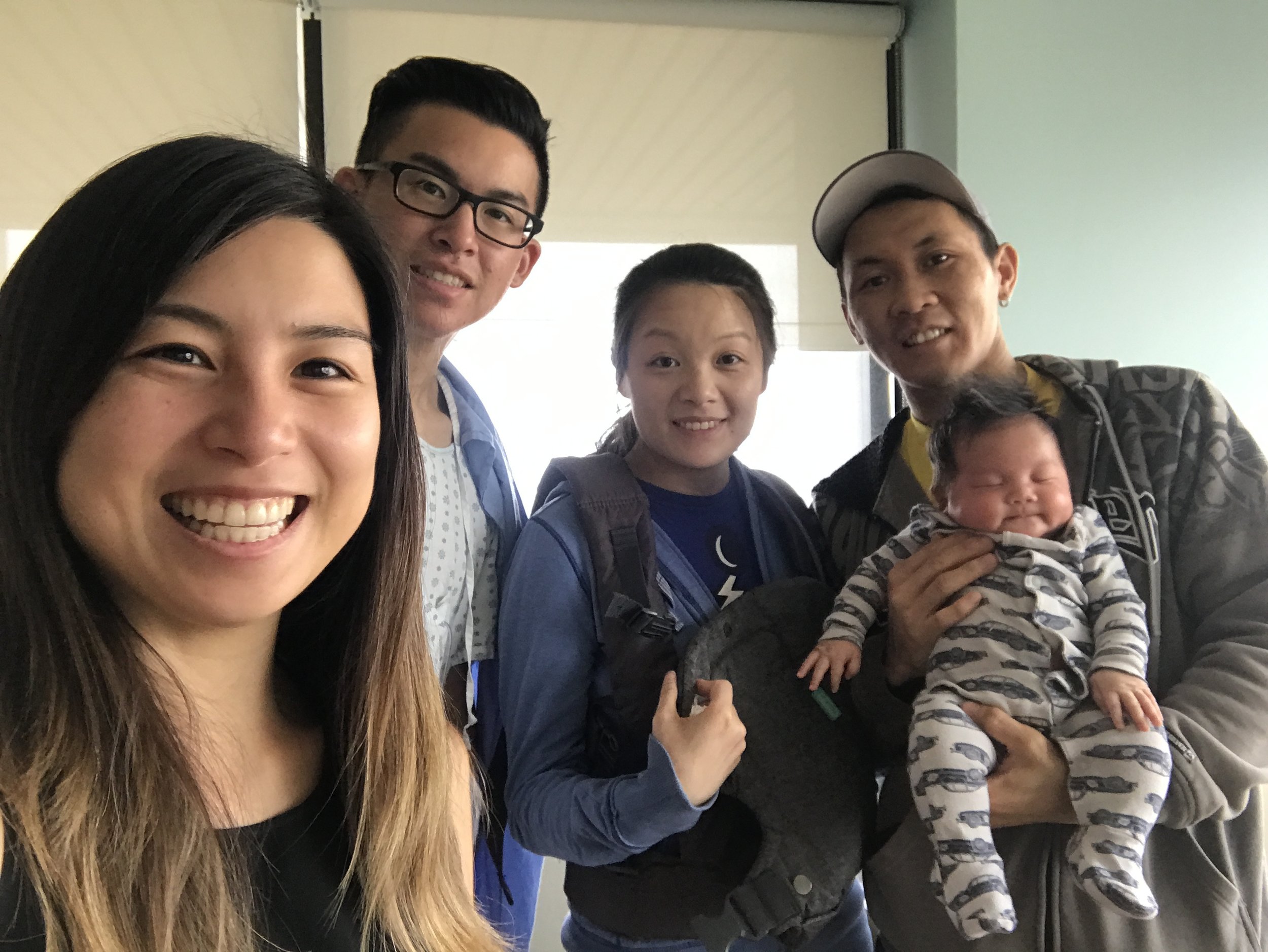 The tiniest and chubbiest visitor yet! We can't wait till you get bigger and we can play more!