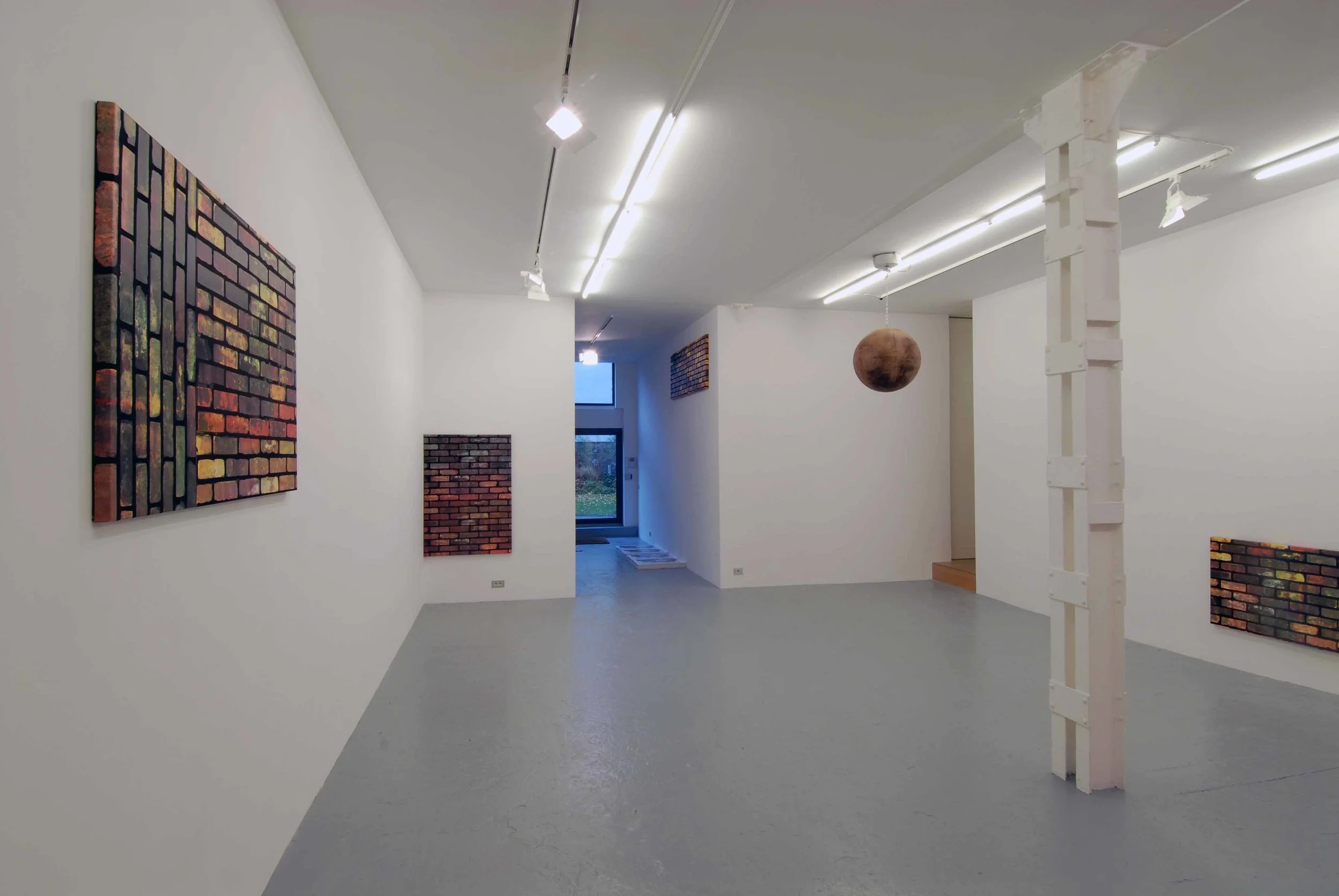 Kelley Walker, Catherine bastide gallery, Brussels, 2006, exhibition view