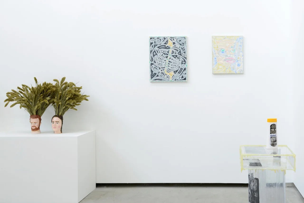 … / FOREVER YOUNG, group show at Catherine Bastide gallery, Brussels, 2014, exhibition view