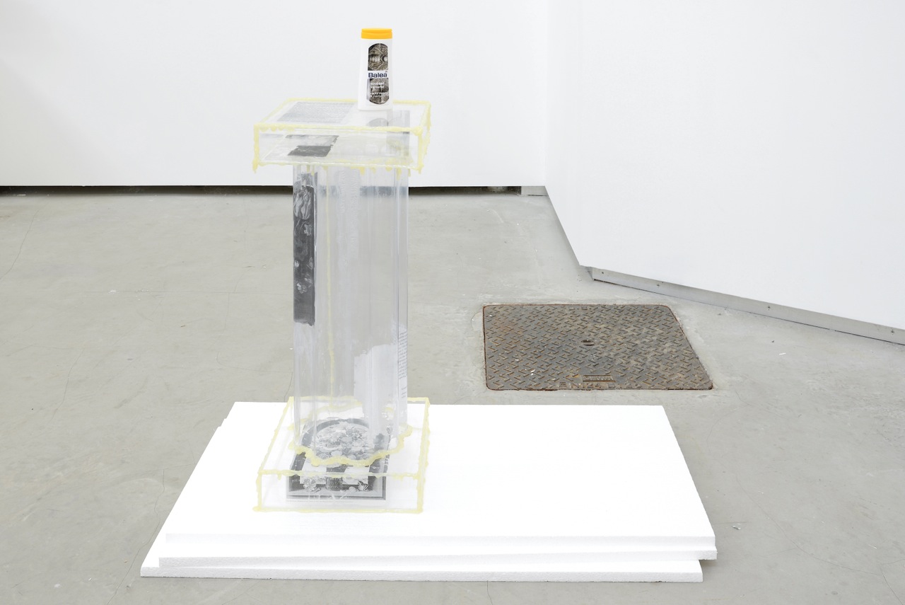 Bitsy Knox, Constantly Activated Gyre of the Undead , 2014, plexiglass, glue, cust David Caille, L.O.V.E., 2014