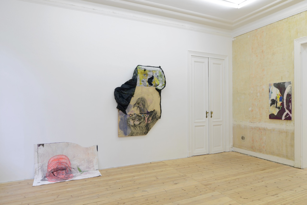 Henrik Olai Kaarstein, Pride, two-person show at Catherine Bastide gallery, Brussels, 2014, exhibition view